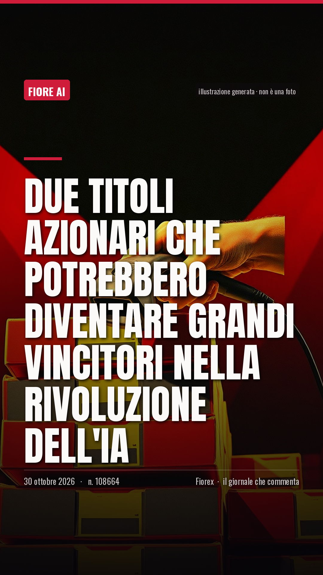 La cartolina verticale del pezzo, per le storie