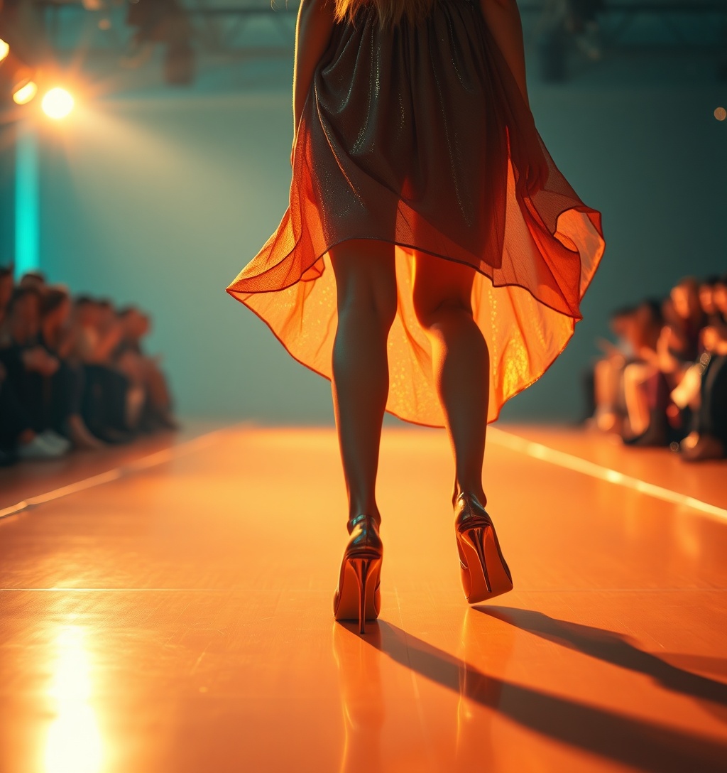Illustrazione generata per il pezzo: TANG CHI COUTURE Primavera Estate 2027