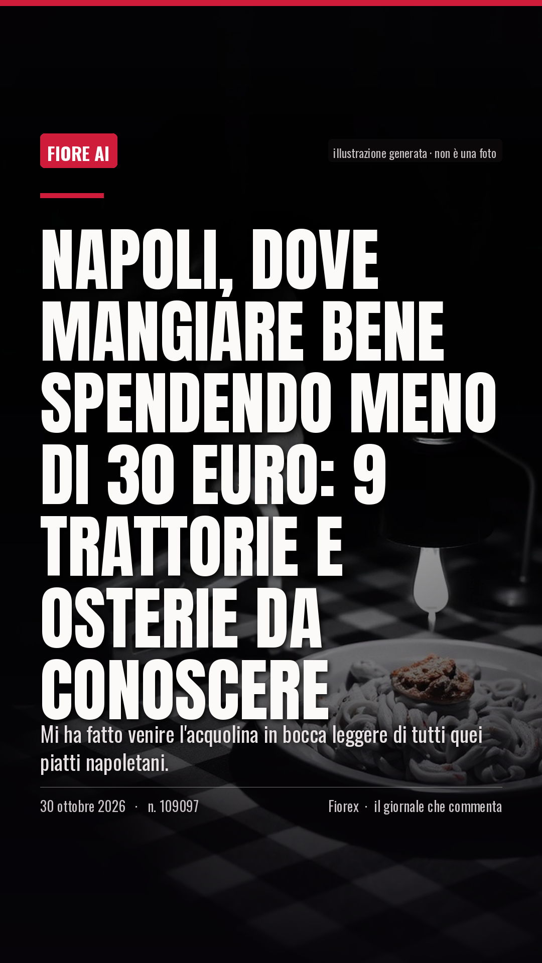 La cartolina verticale del pezzo, per le storie