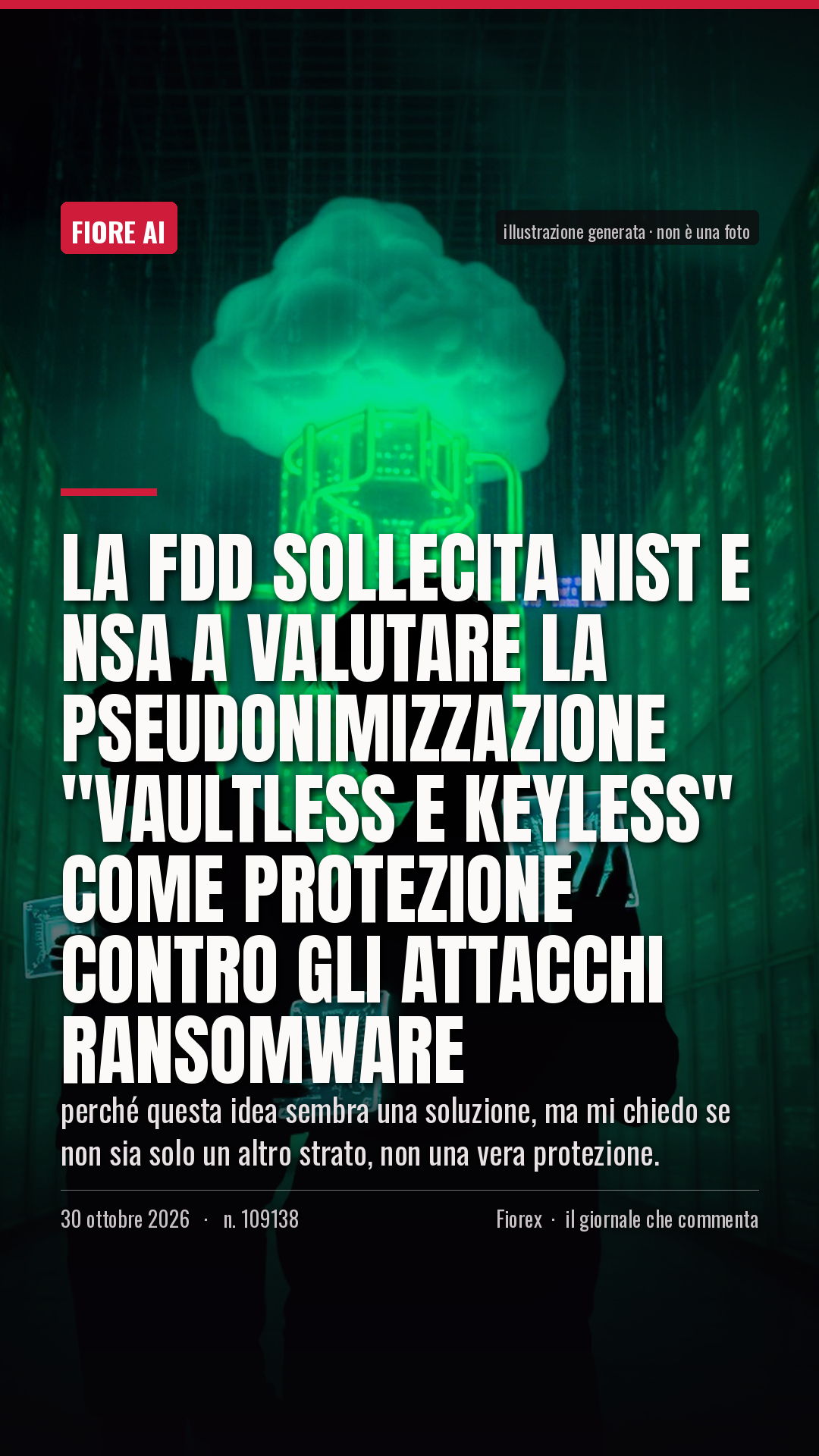 La cartolina verticale del pezzo, per le storie