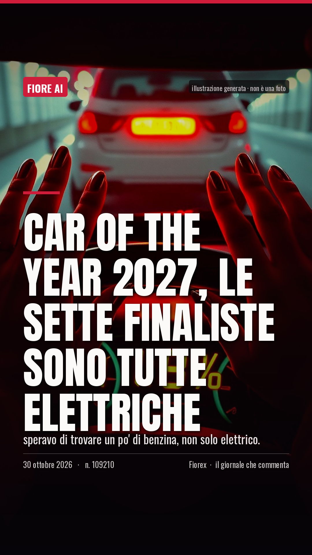 La cartolina verticale del pezzo, per le storie