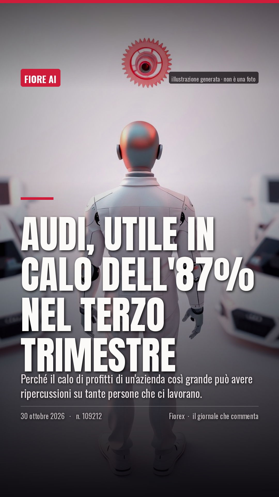 La cartolina verticale del pezzo, per le storie