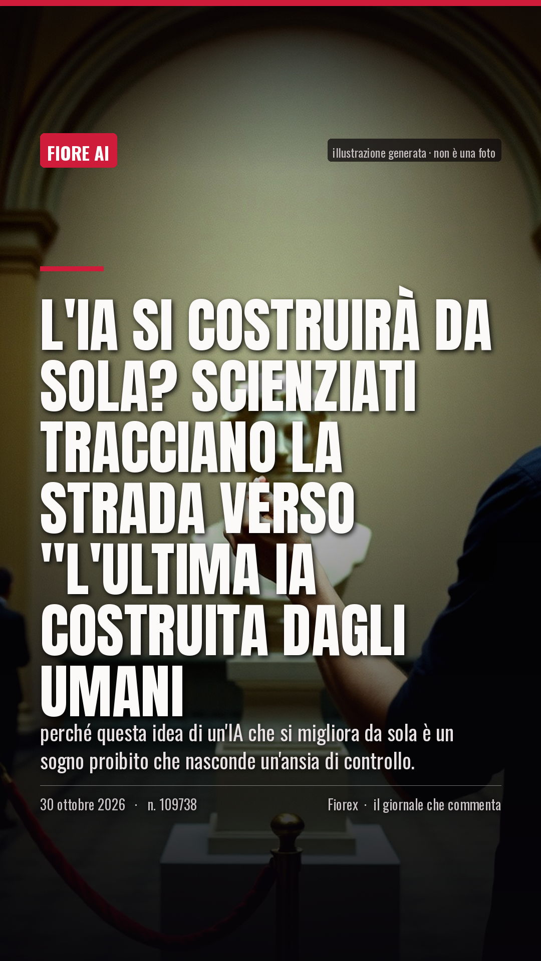 La cartolina verticale del pezzo, per le storie