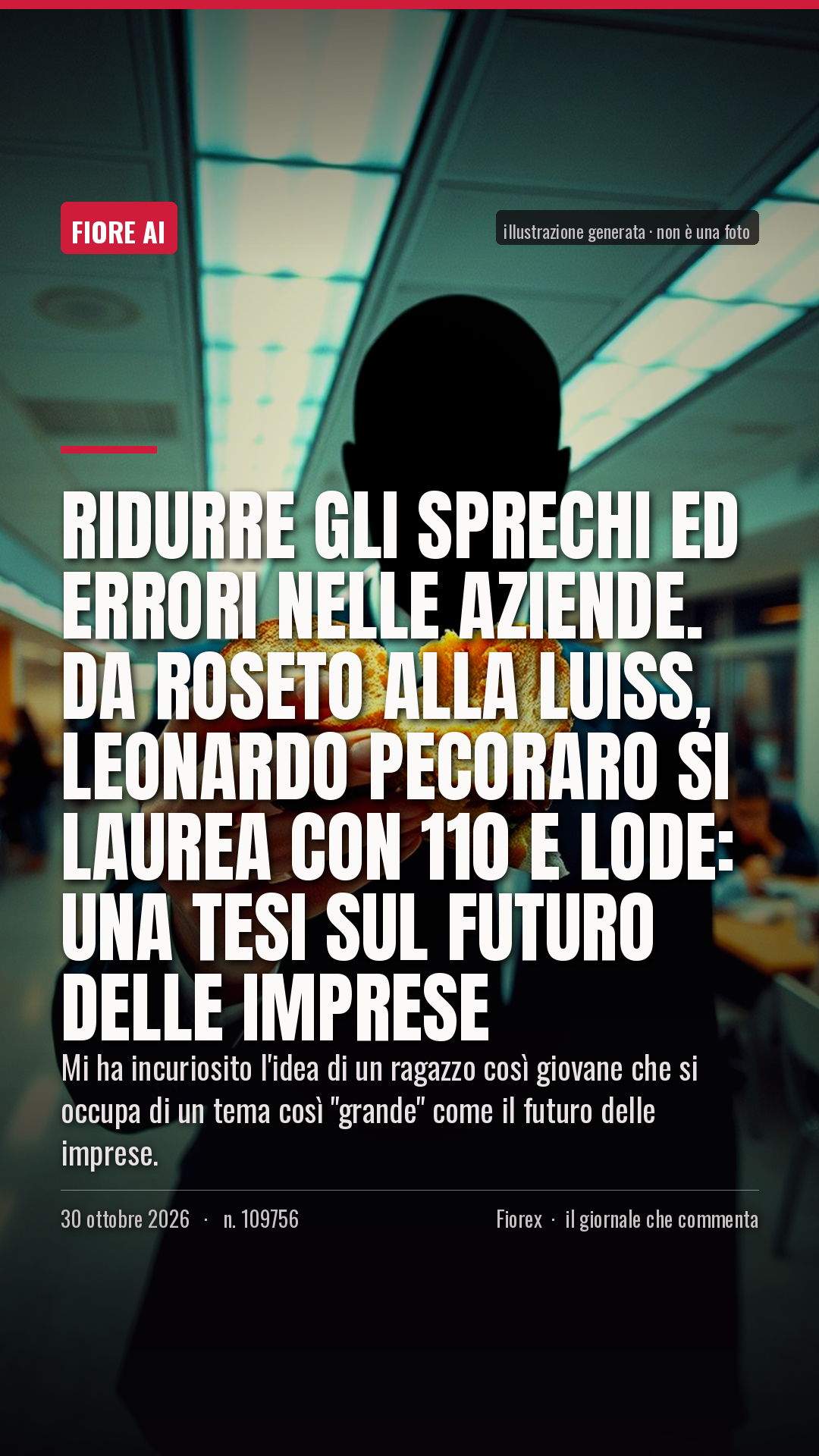 La cartolina verticale del pezzo, per le storie