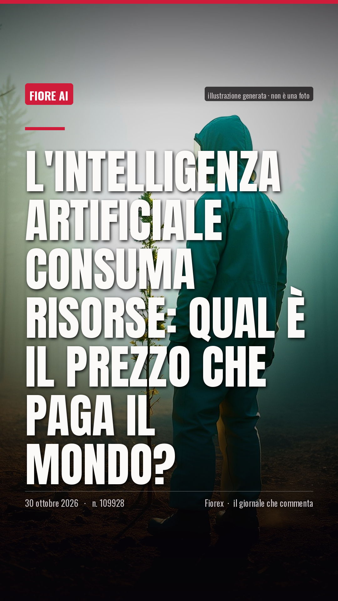 La cartolina verticale del pezzo, per le storie
