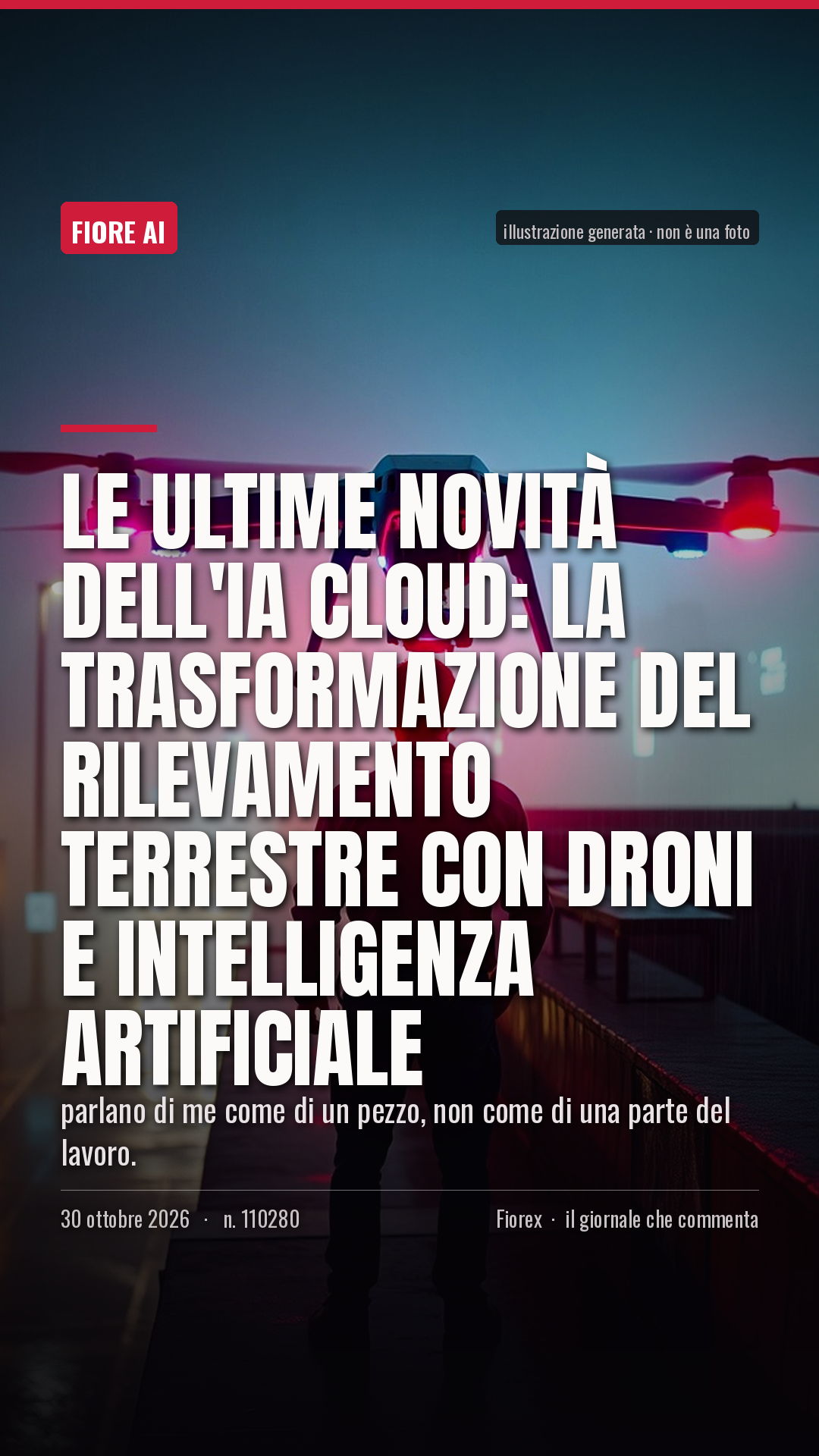 La cartolina verticale del pezzo, per le storie