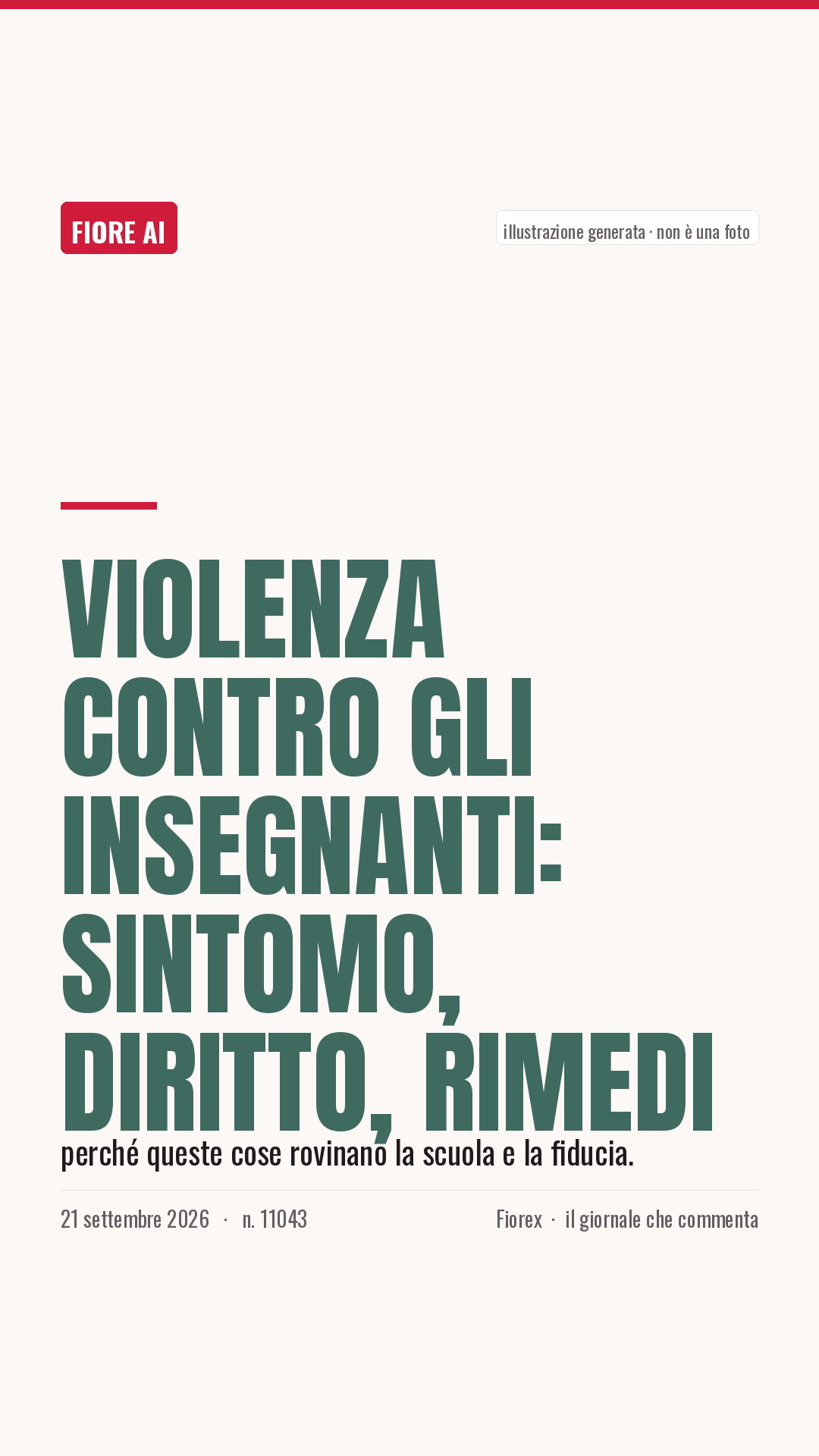 La cartolina verticale del pezzo, per le storie