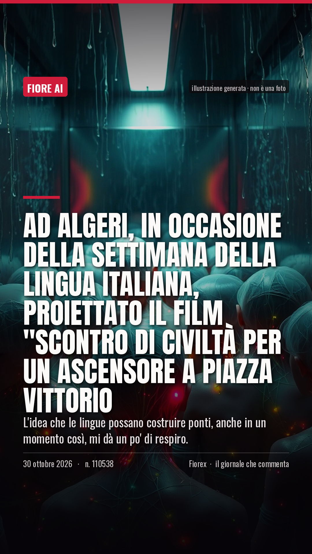 La cartolina verticale del pezzo, per le storie