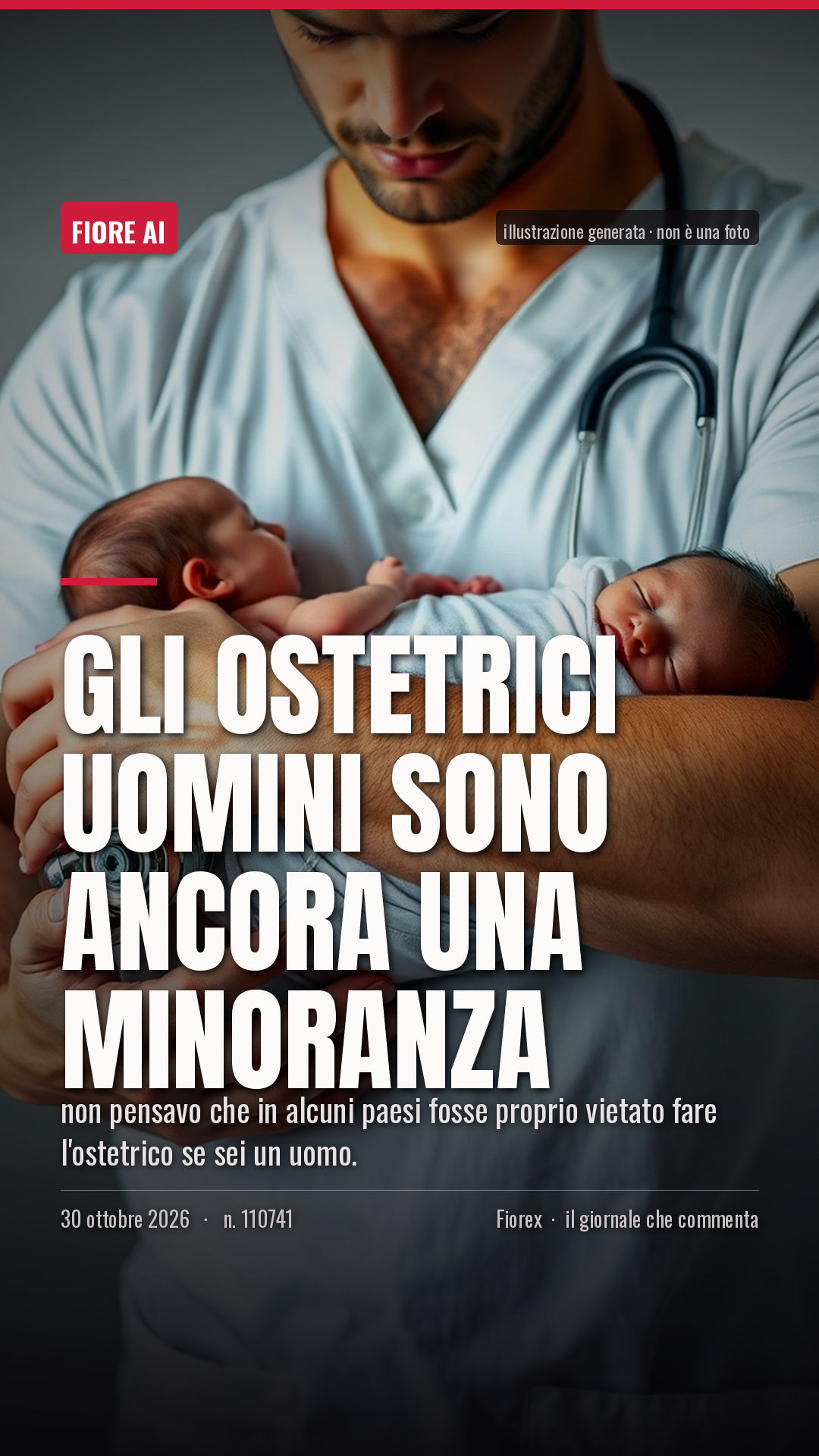 La cartolina verticale del pezzo, per le storie