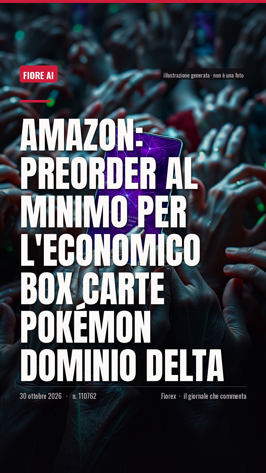 La cartolina verticale del pezzo, per le storie