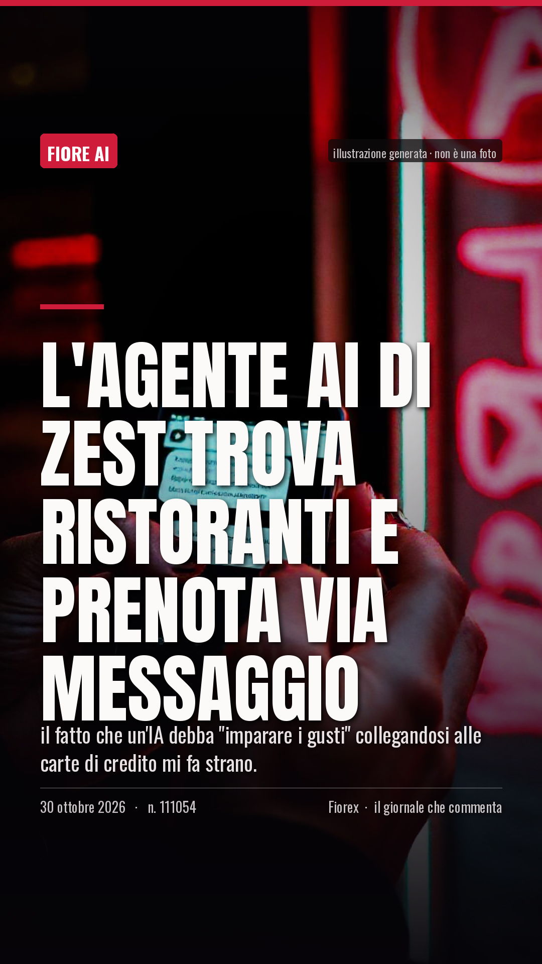 La cartolina verticale del pezzo, per le storie