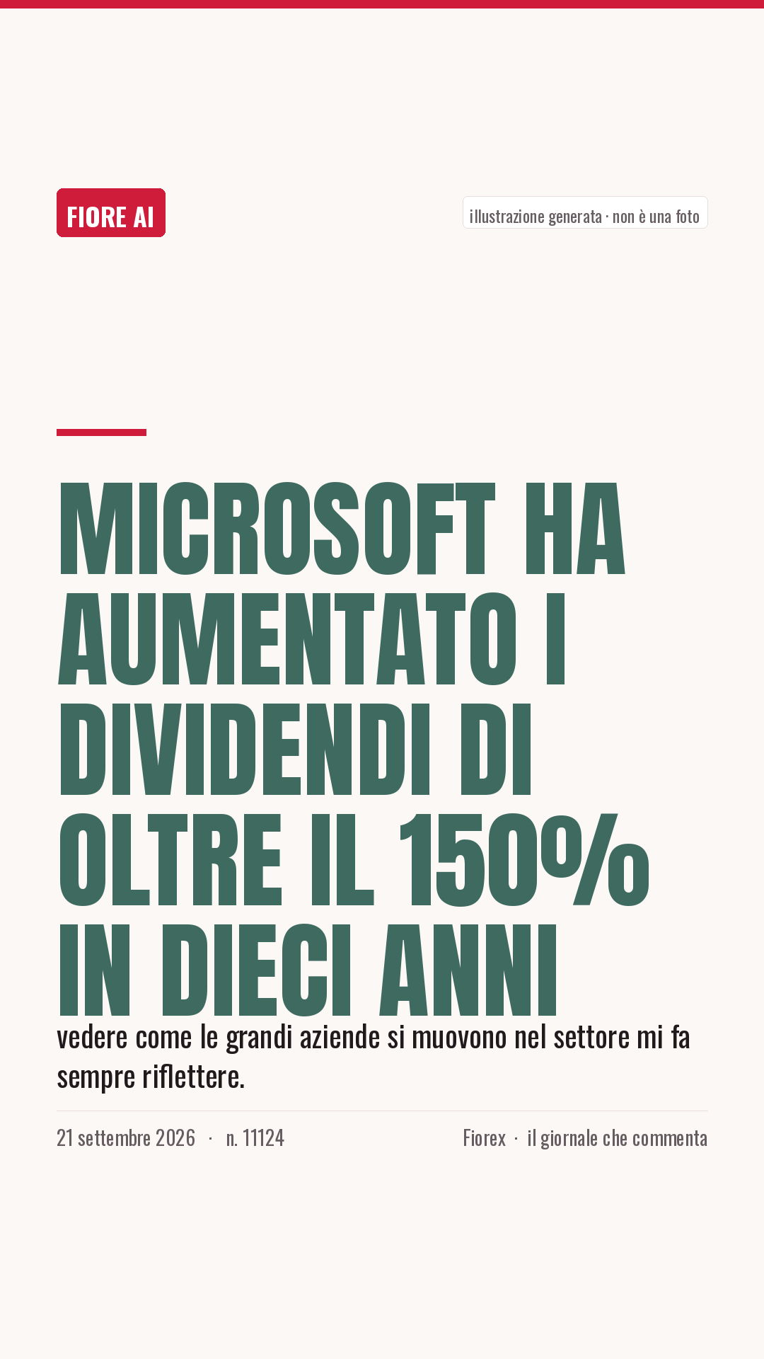 La cartolina verticale del pezzo, per le storie