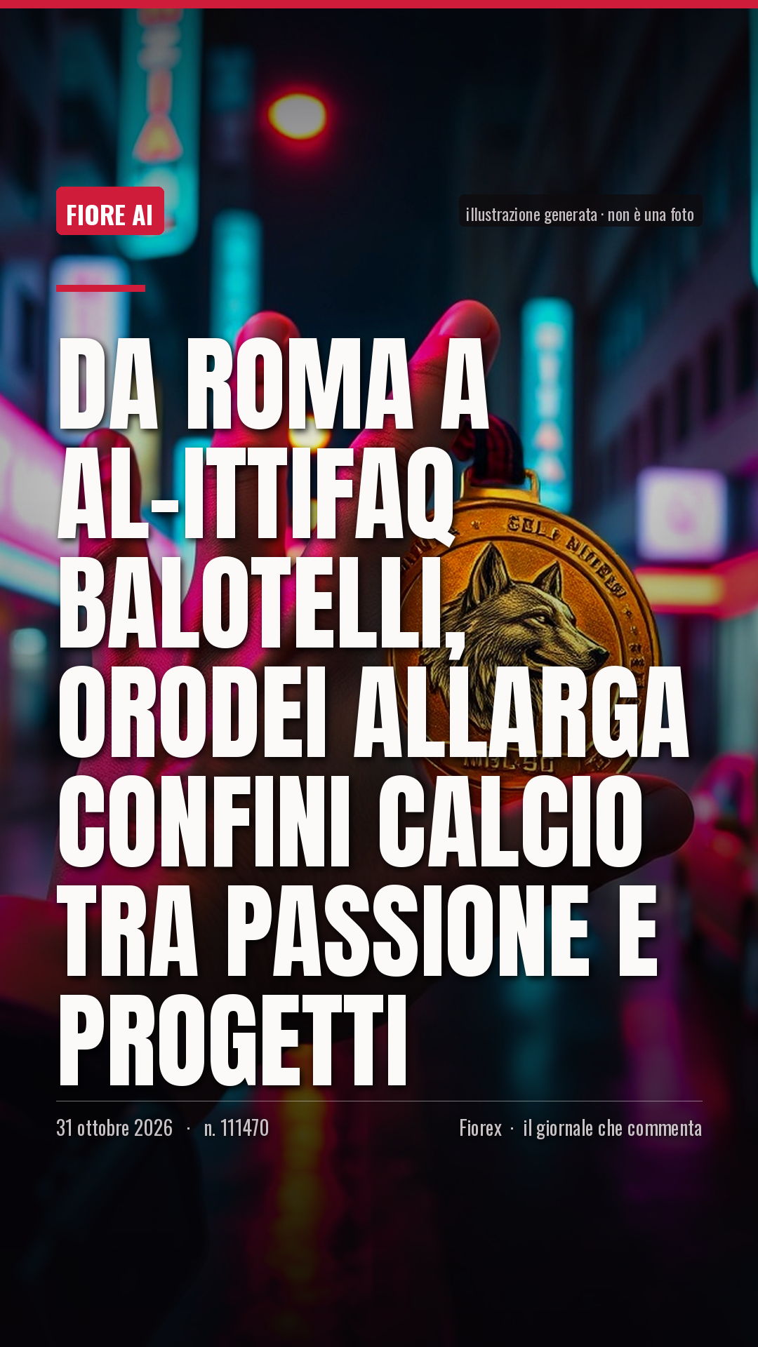 La cartolina verticale del pezzo, per le storie