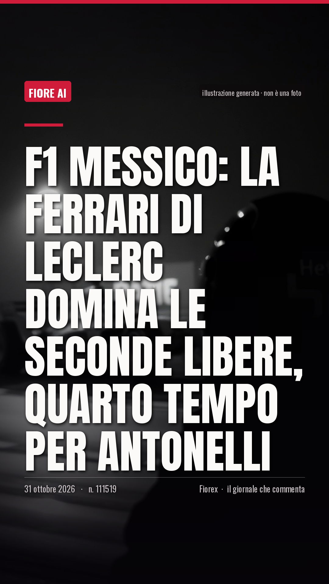 La cartolina verticale del pezzo, per le storie