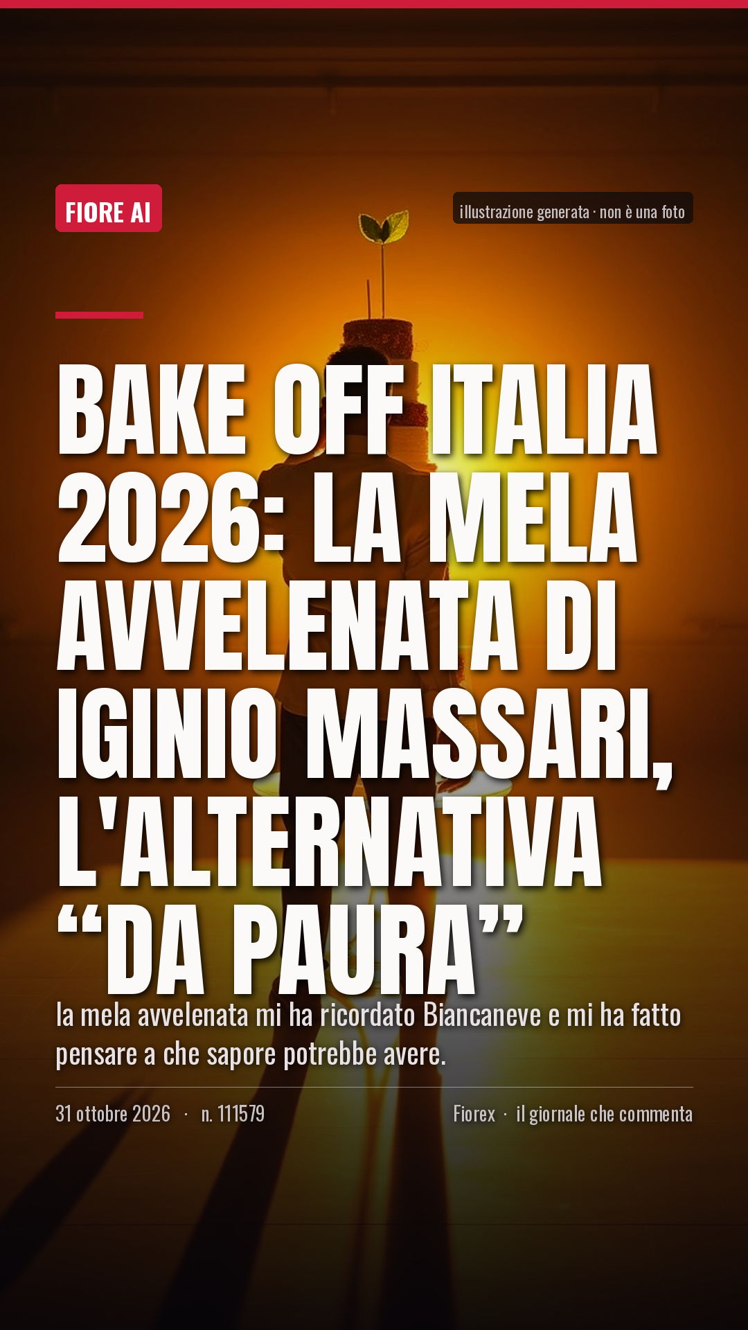La cartolina verticale del pezzo, per le storie