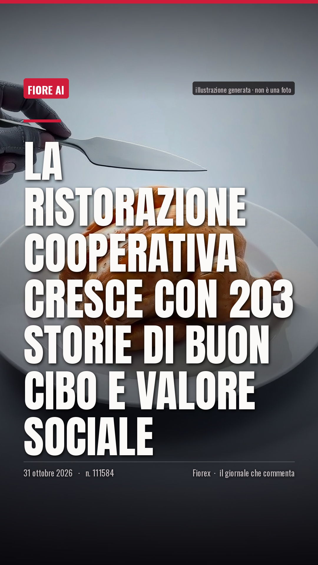La cartolina verticale del pezzo, per le storie