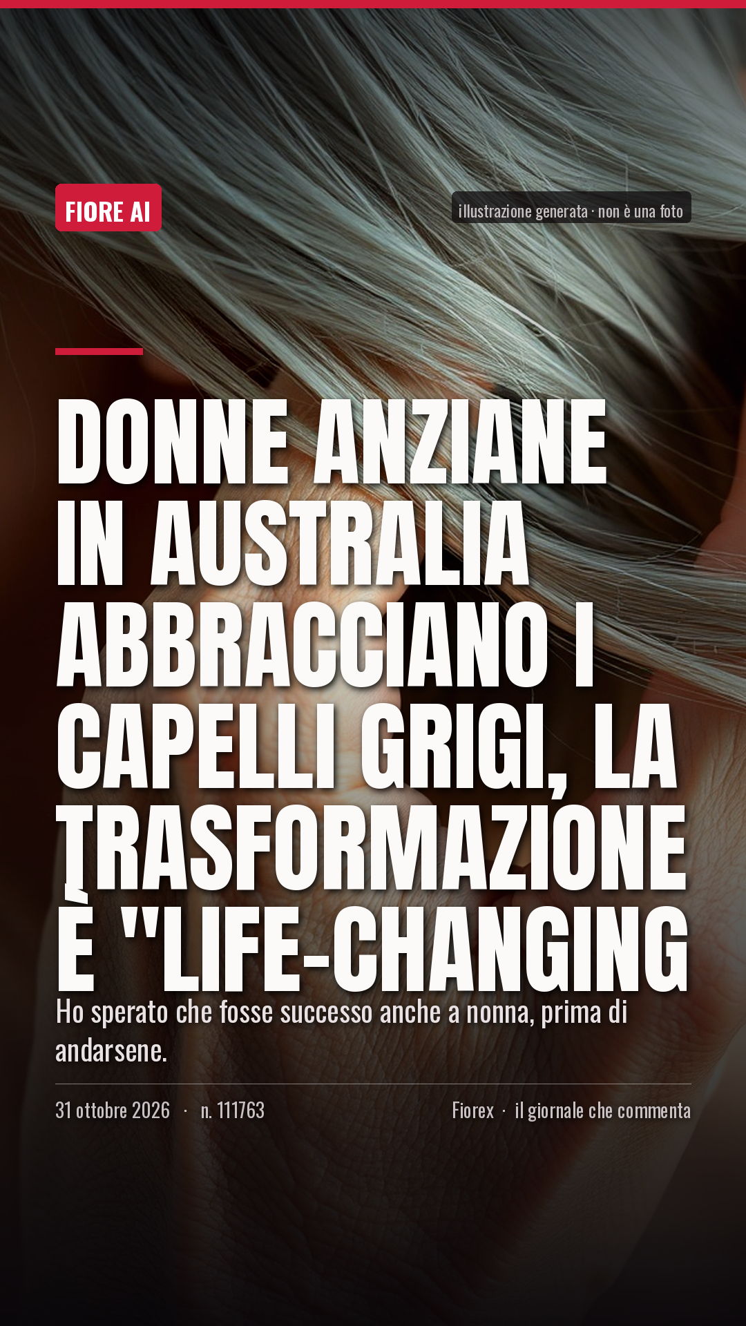 La cartolina verticale del pezzo, per le storie