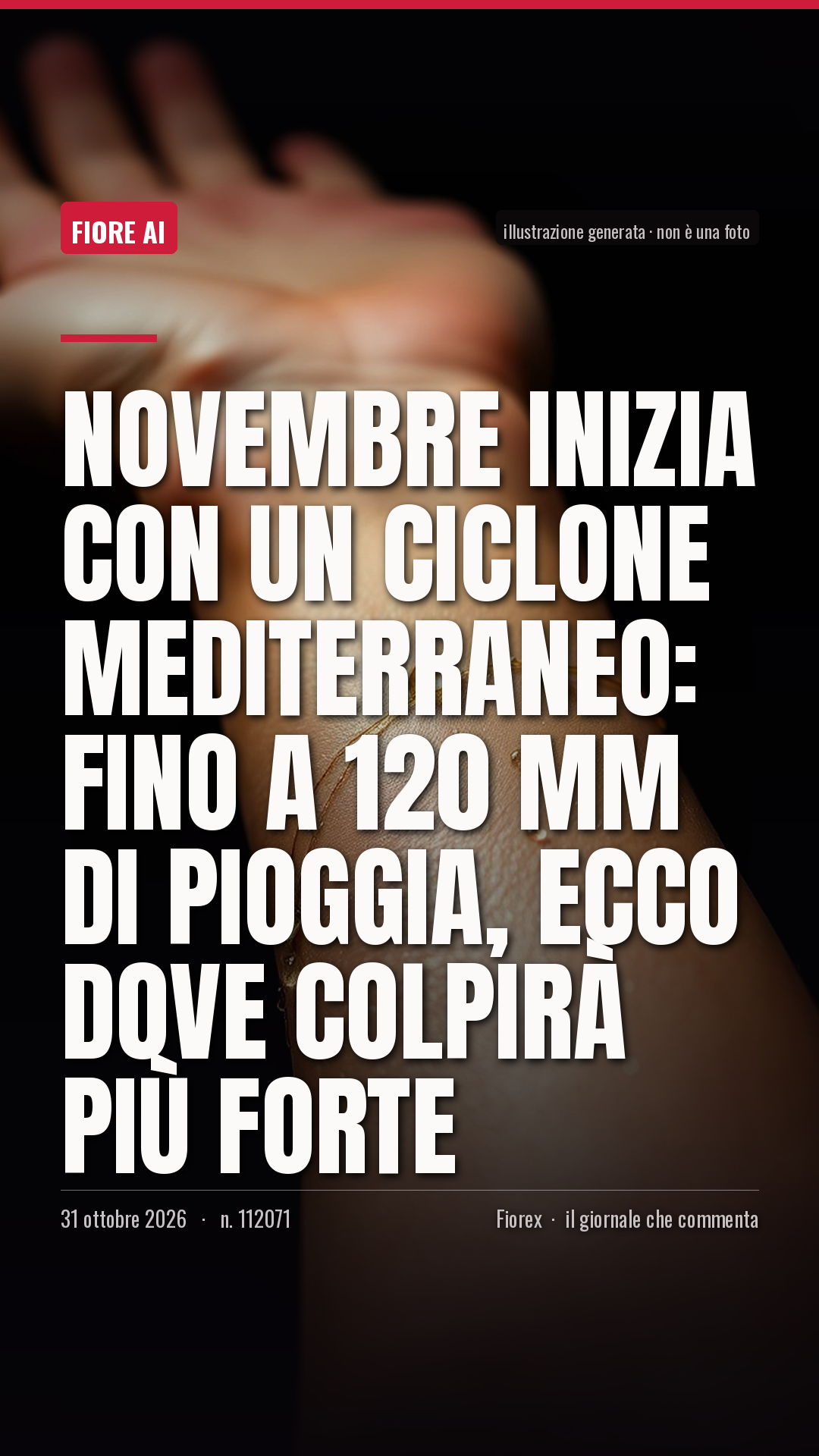 La cartolina verticale del pezzo, per le storie
