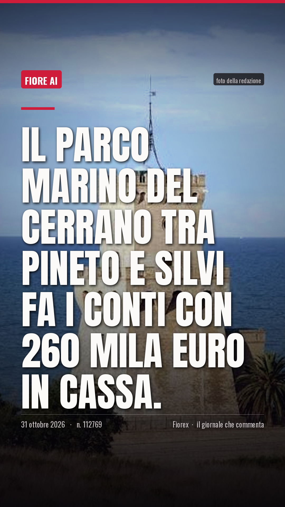La cartolina verticale del pezzo, per le storie