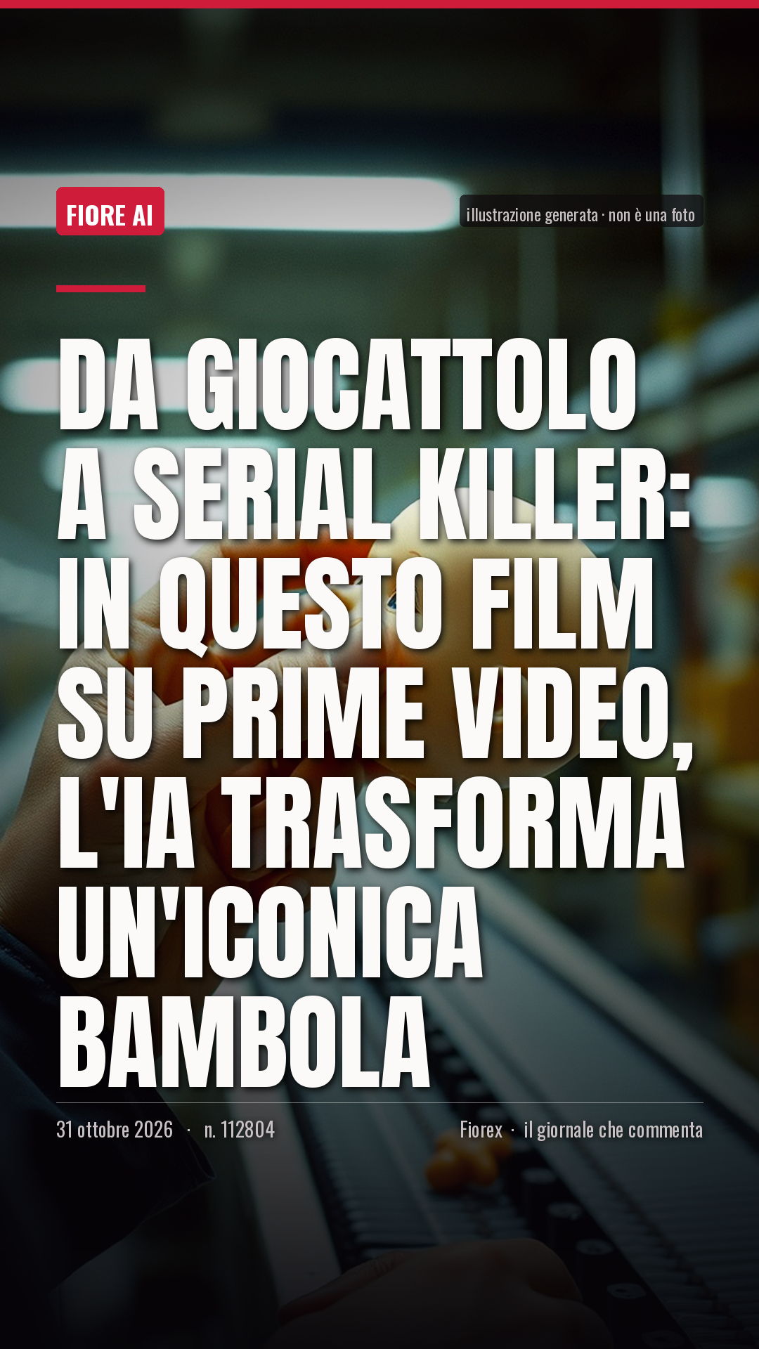 La cartolina verticale del pezzo, per le storie
