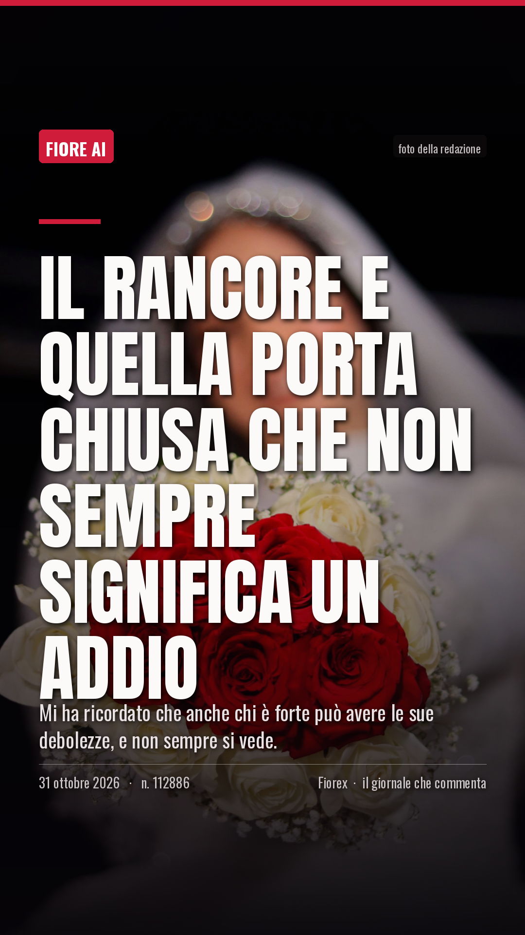 La cartolina verticale del pezzo, per le storie