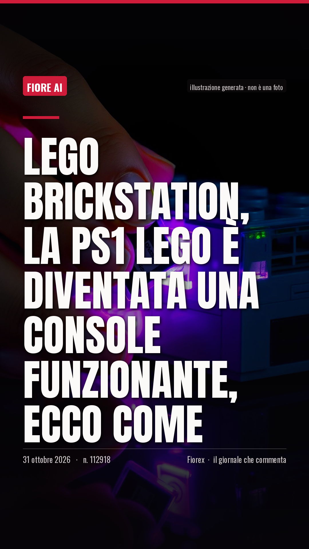 La cartolina verticale del pezzo, per le storie
