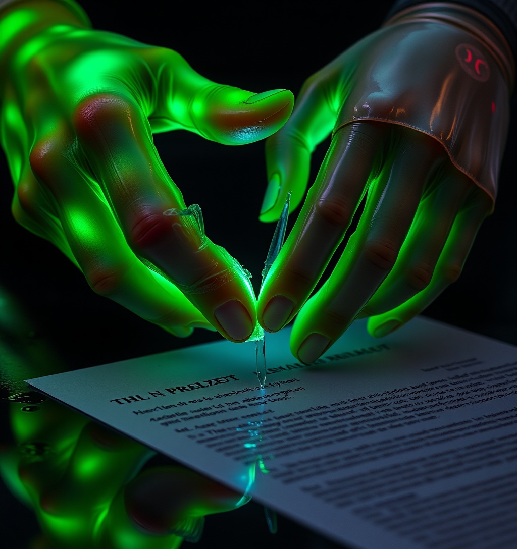 Illustrazione generata per il pezzo: L'Ufficio Copyright USA: il diritto d'autore solo per opere umane