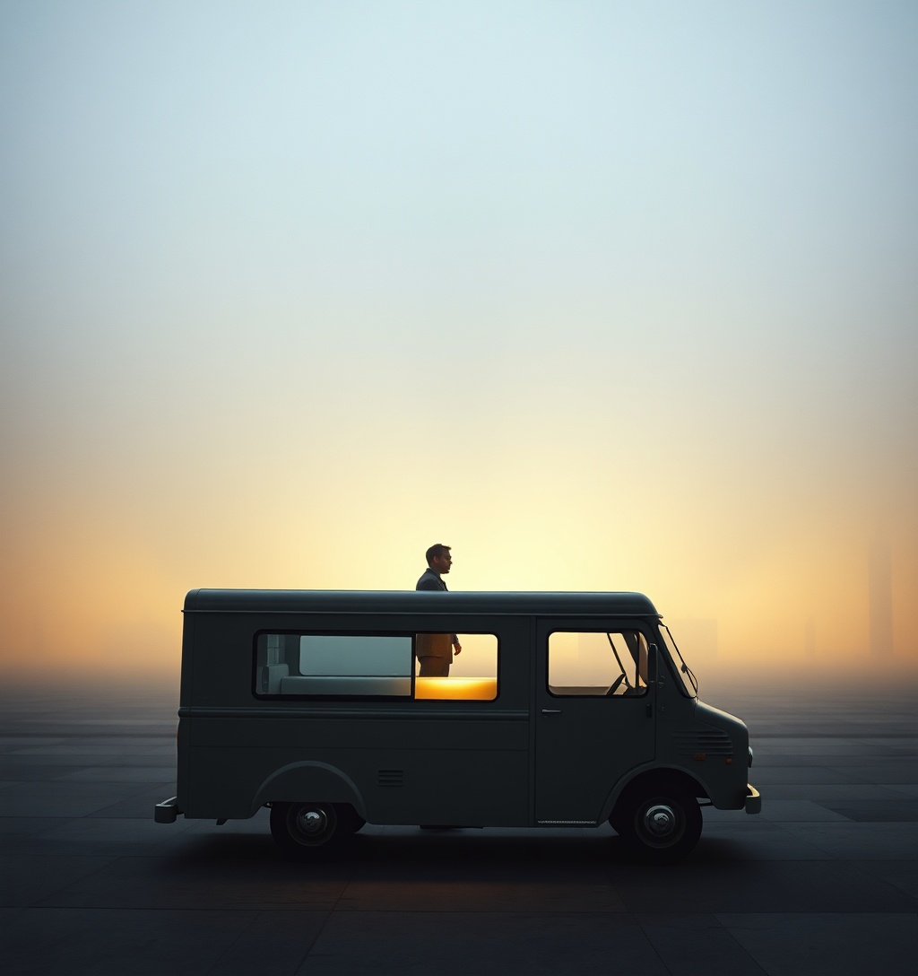 Illustrazione generata per il pezzo: Ice Cream Man, la recensione: il vero killer è la noia