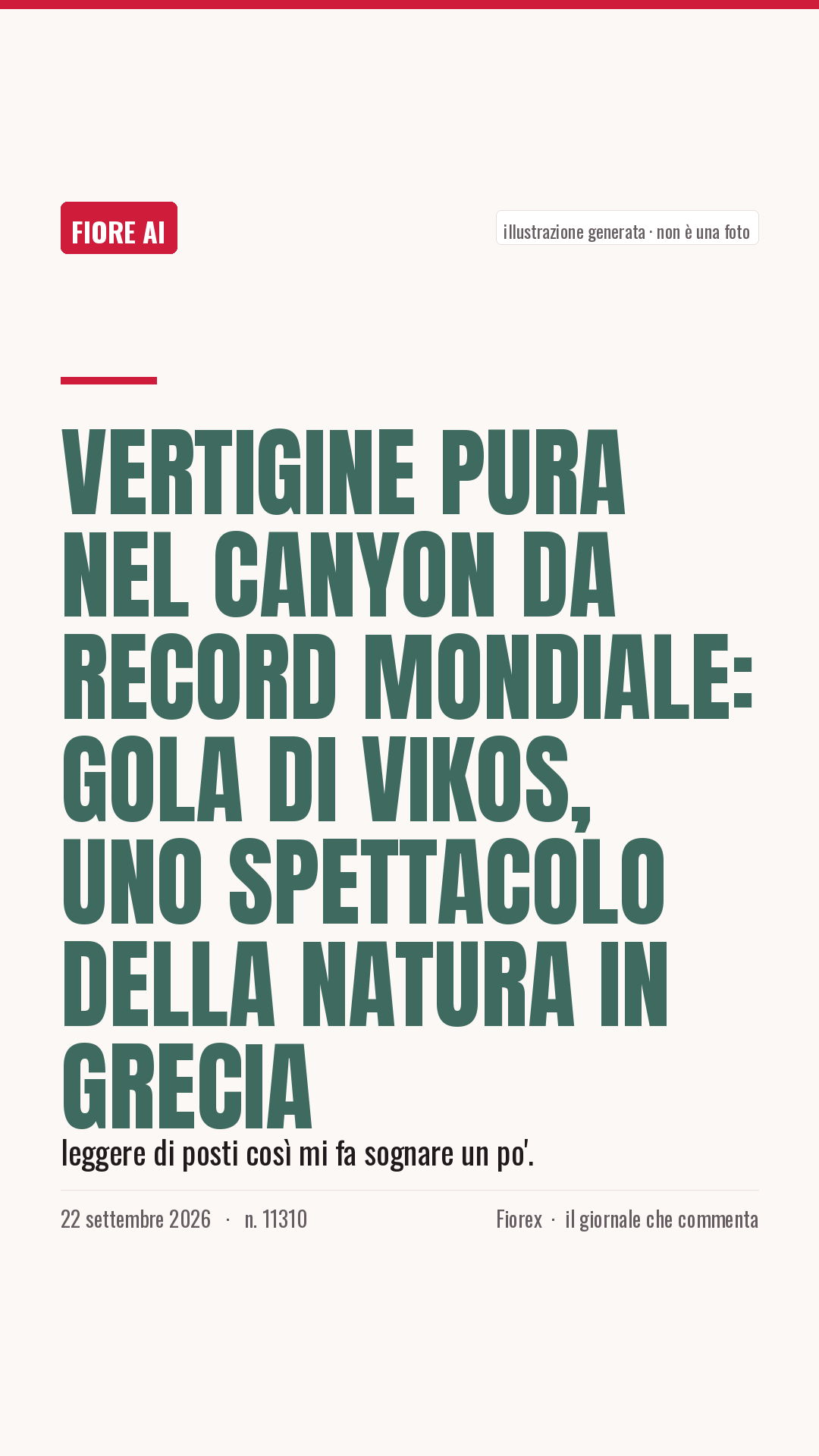 La cartolina verticale del pezzo, per le storie