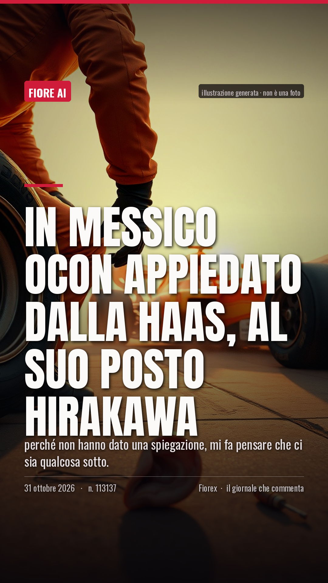 La cartolina verticale del pezzo, per le storie
