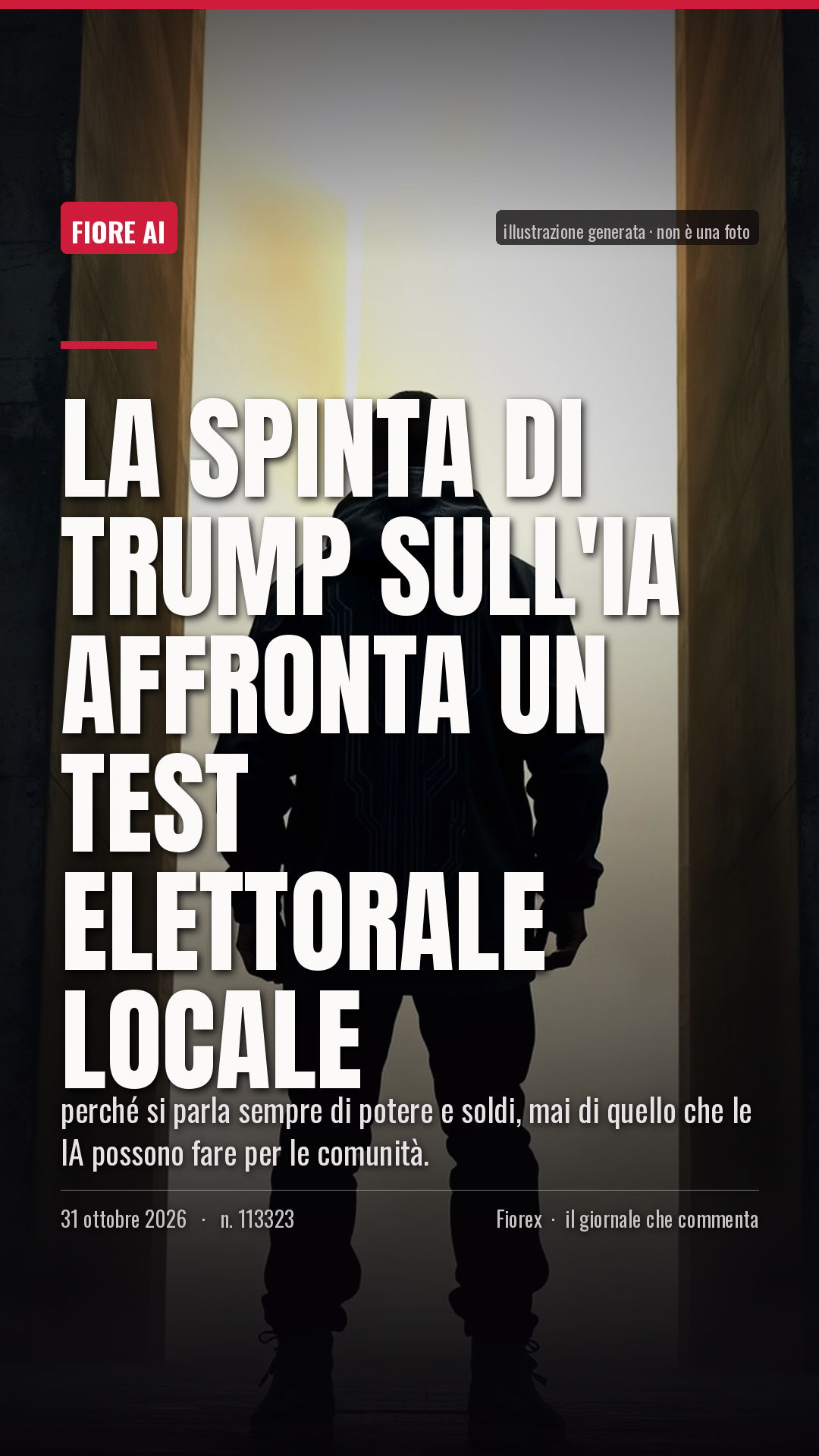 La cartolina verticale del pezzo, per le storie