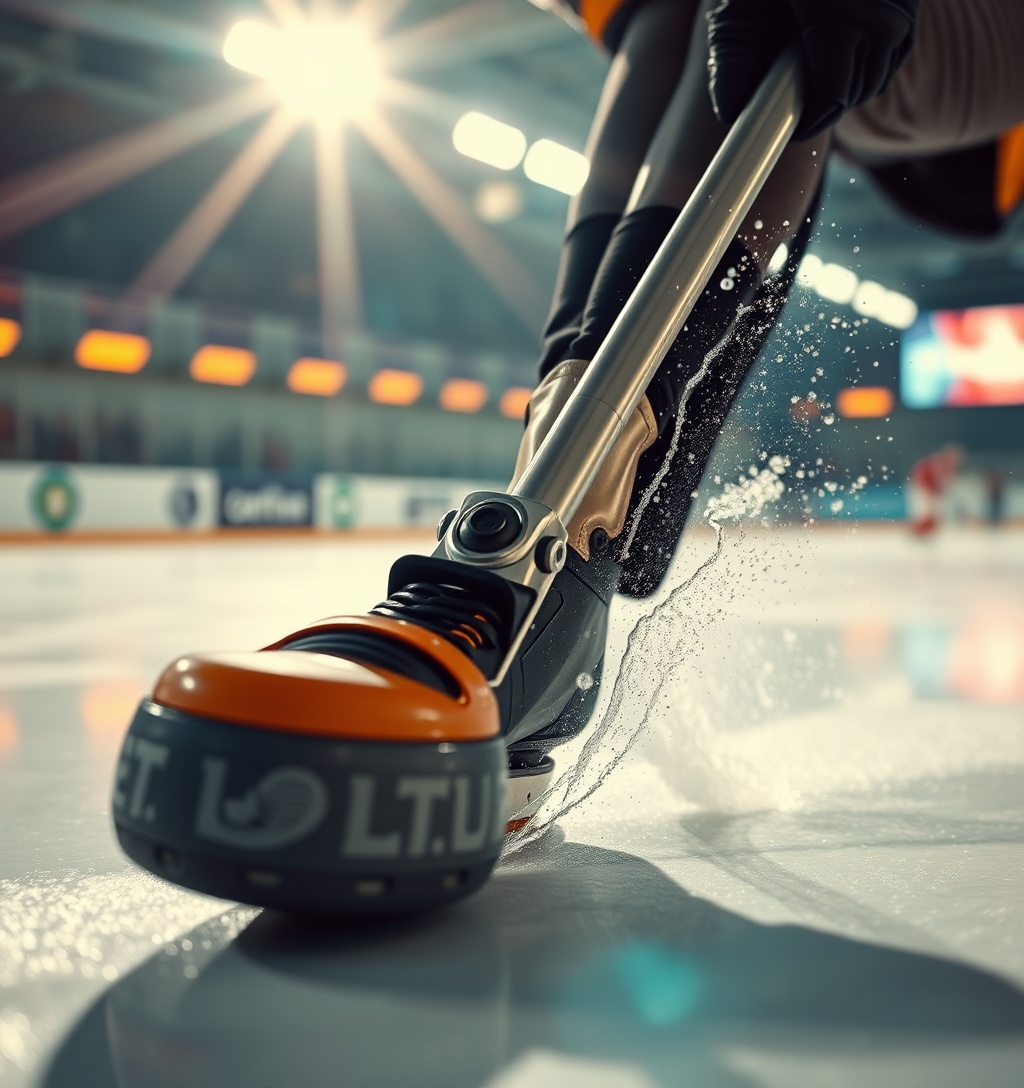 Illustrazione generata per il pezzo: Europei curling: storica finale per gli azzurri, c'è la Scozia per l'oro