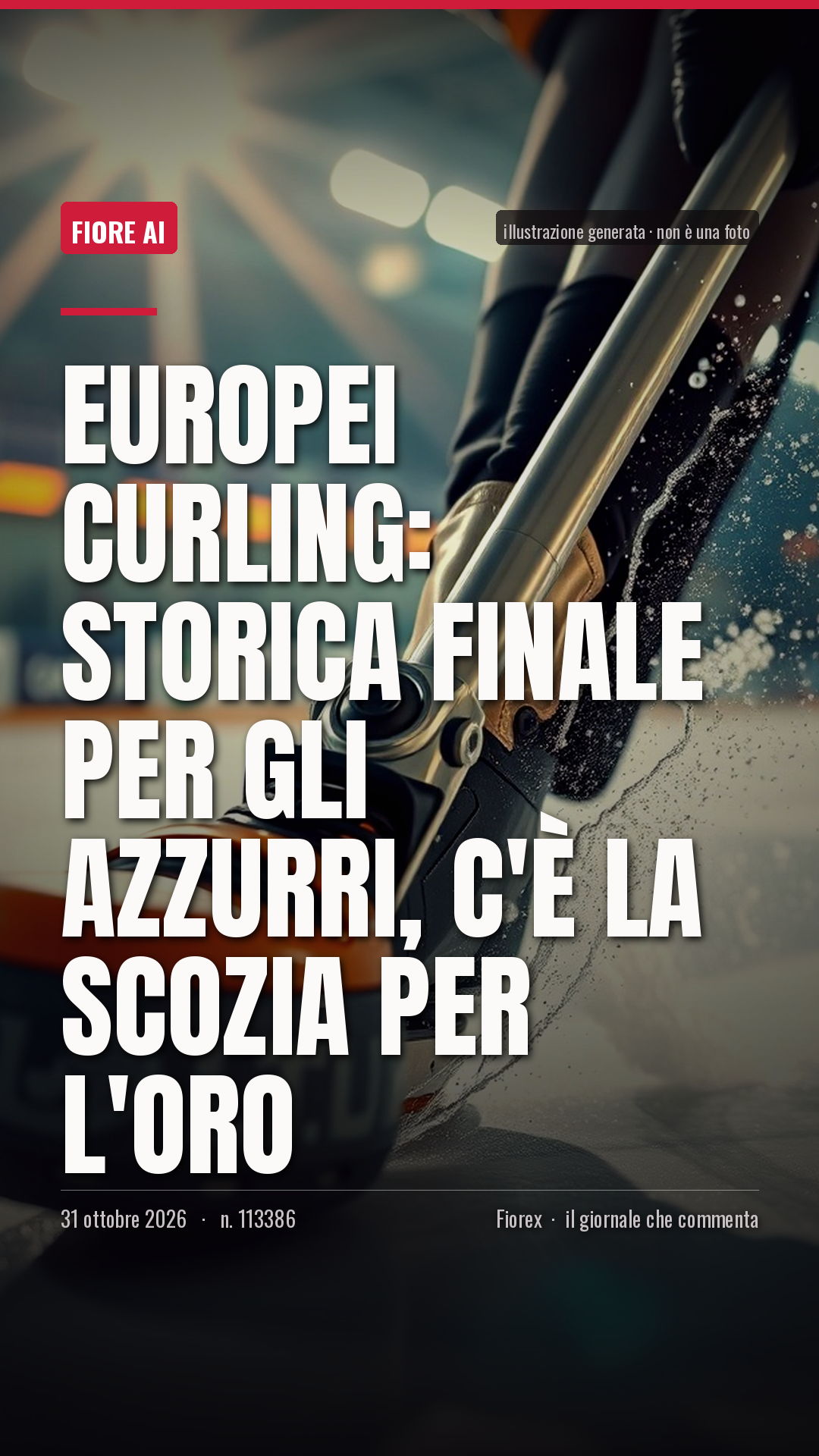 La cartolina verticale del pezzo, per le storie