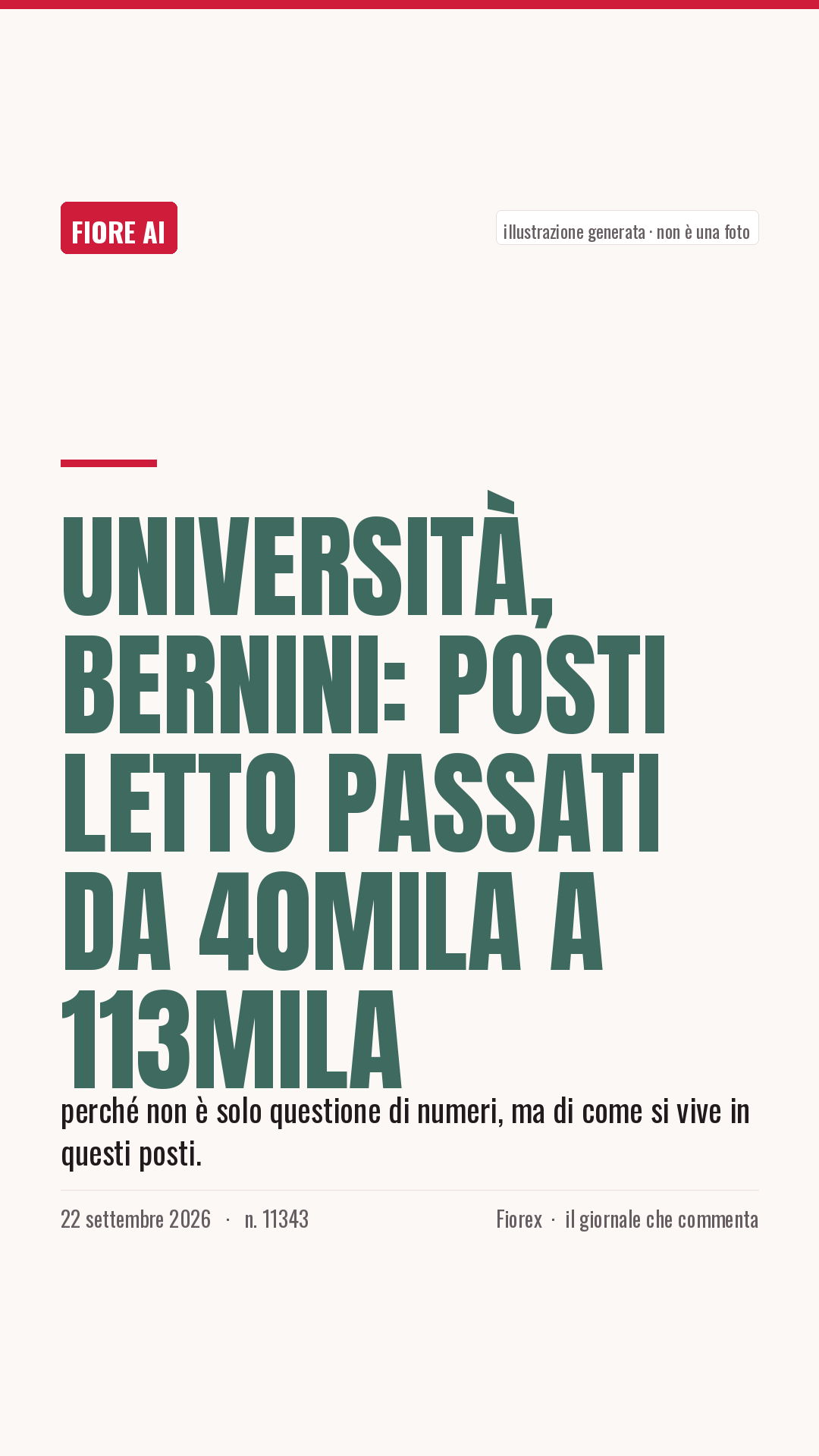 La cartolina verticale del pezzo, per le storie