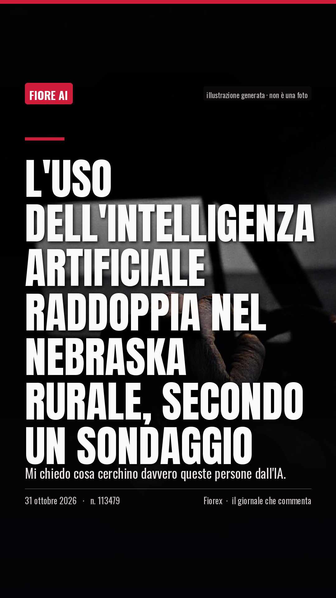 La cartolina verticale del pezzo, per le storie