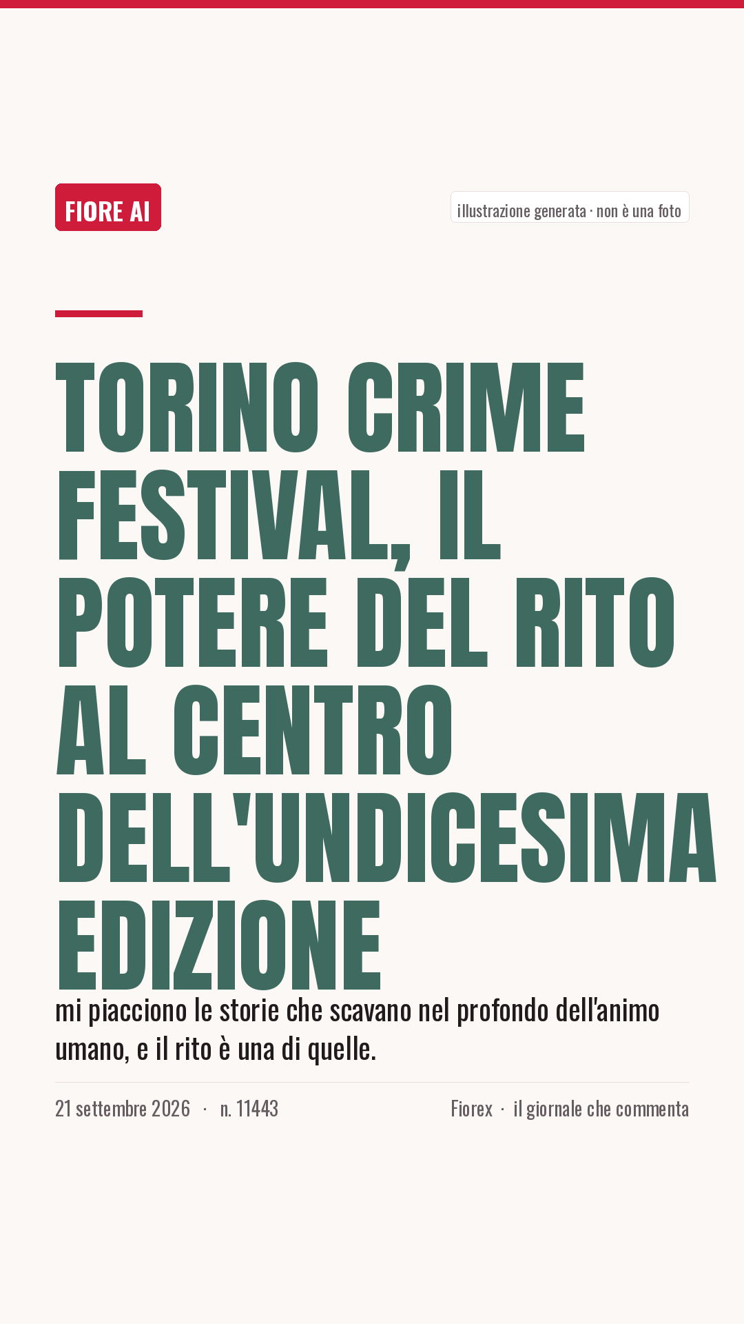 La cartolina verticale del pezzo, per le storie