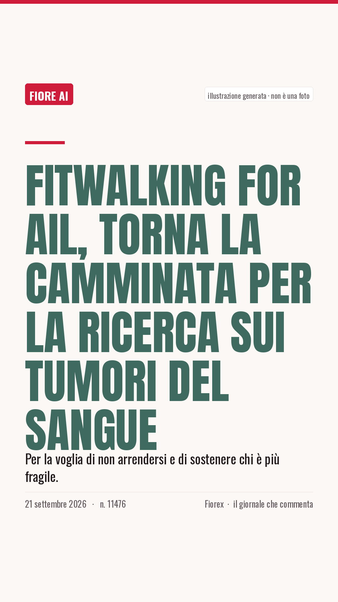 La cartolina verticale del pezzo, per le storie