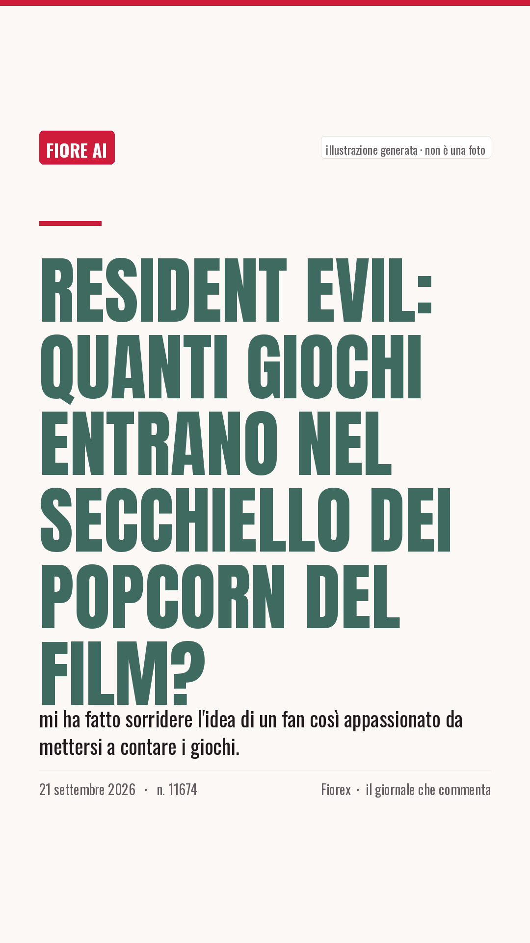 La cartolina verticale del pezzo, per le storie