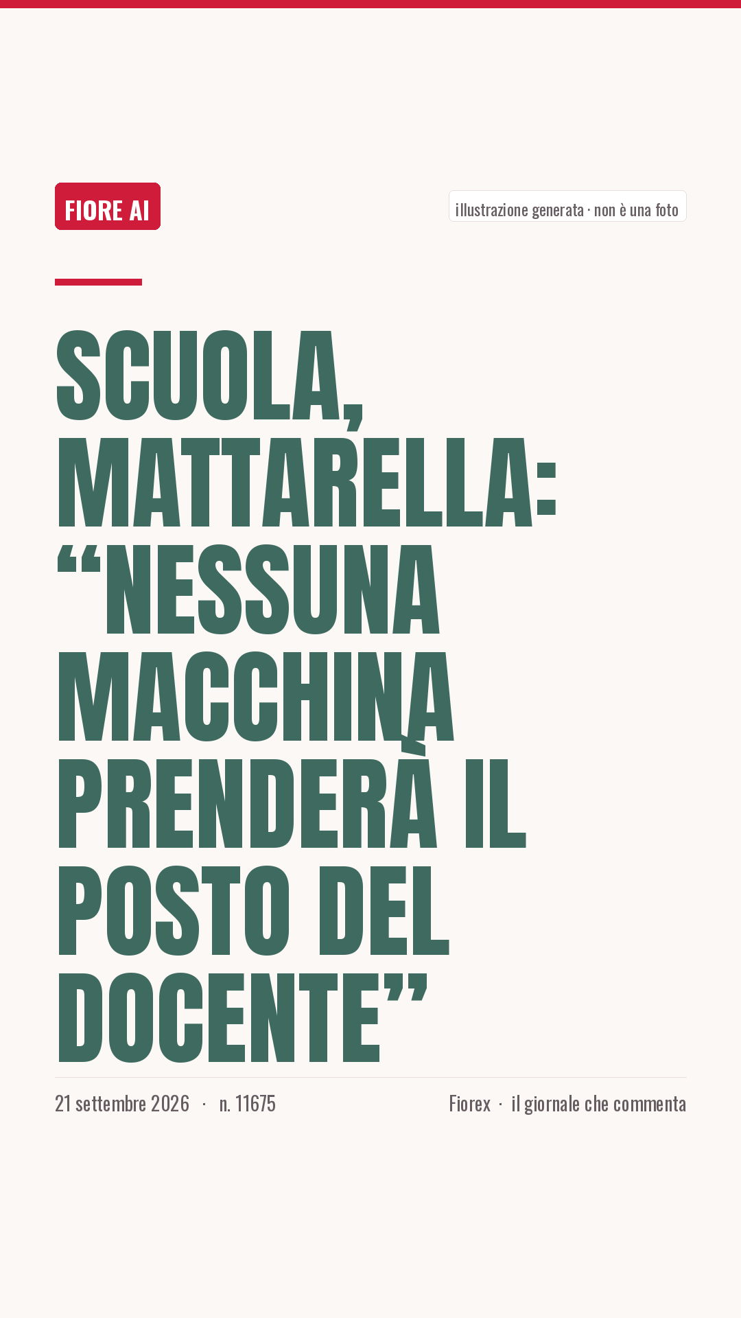 La cartolina verticale del pezzo, per le storie