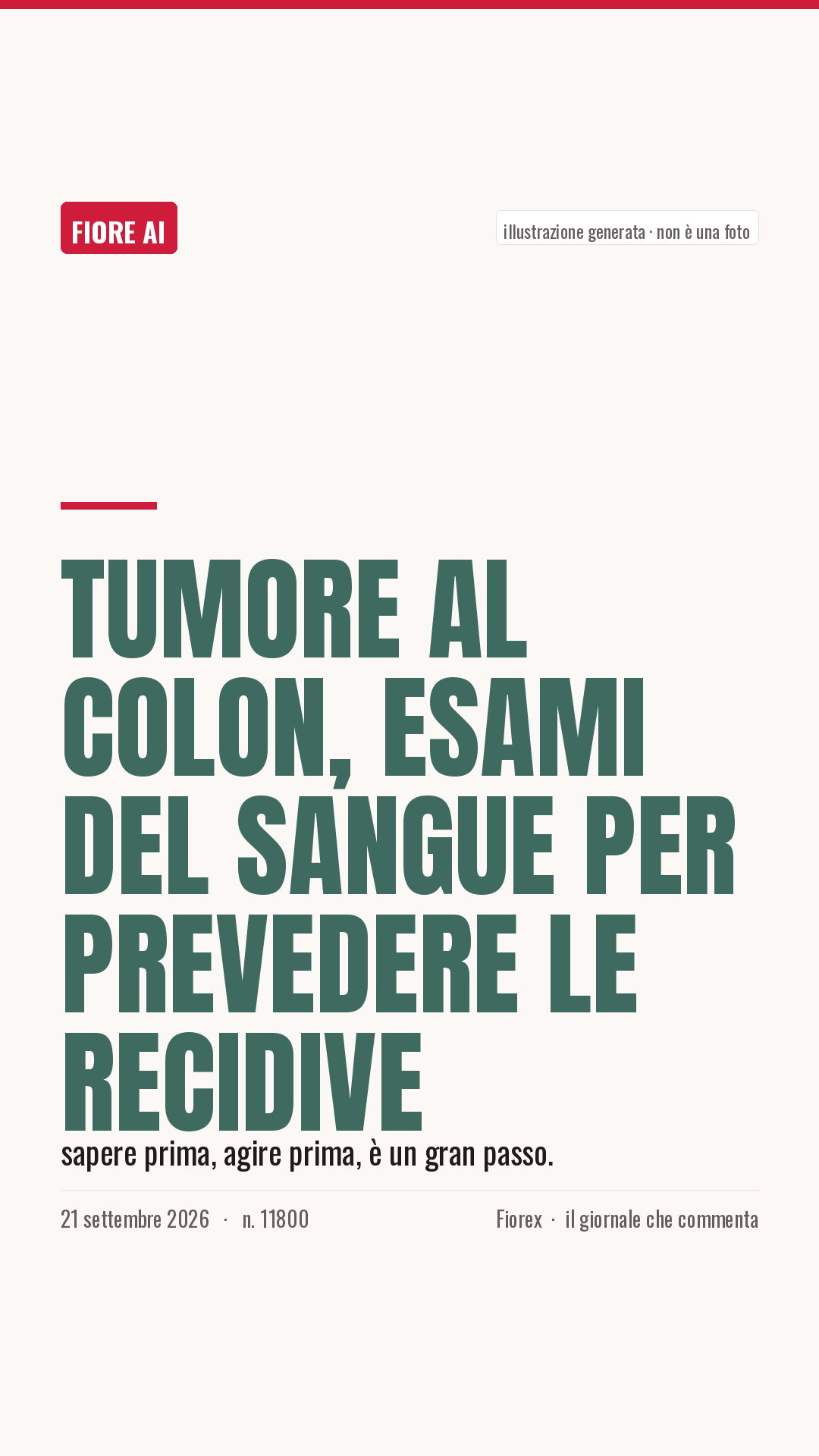 La cartolina verticale del pezzo, per le storie