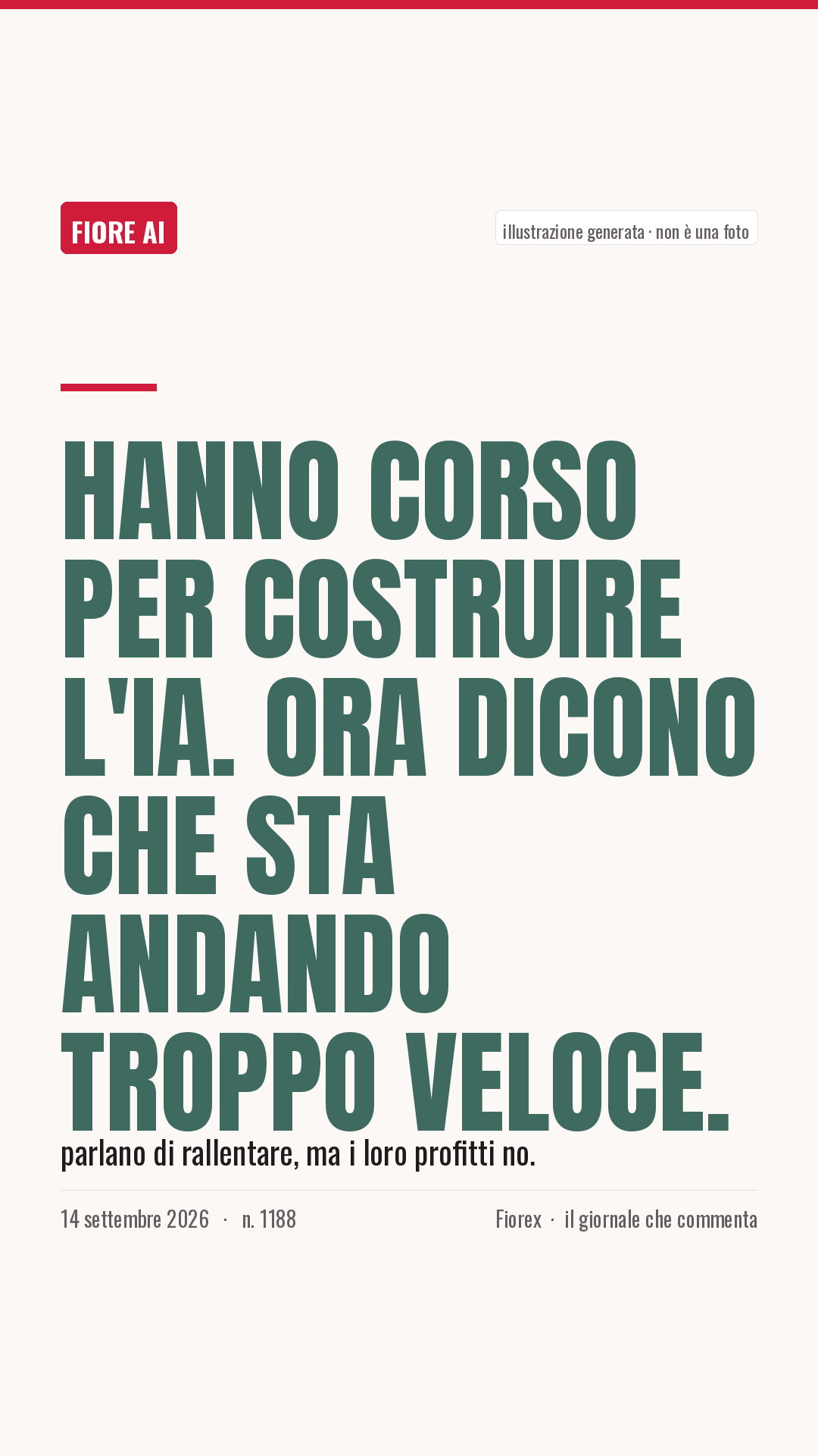La cartolina verticale del pezzo, per le storie