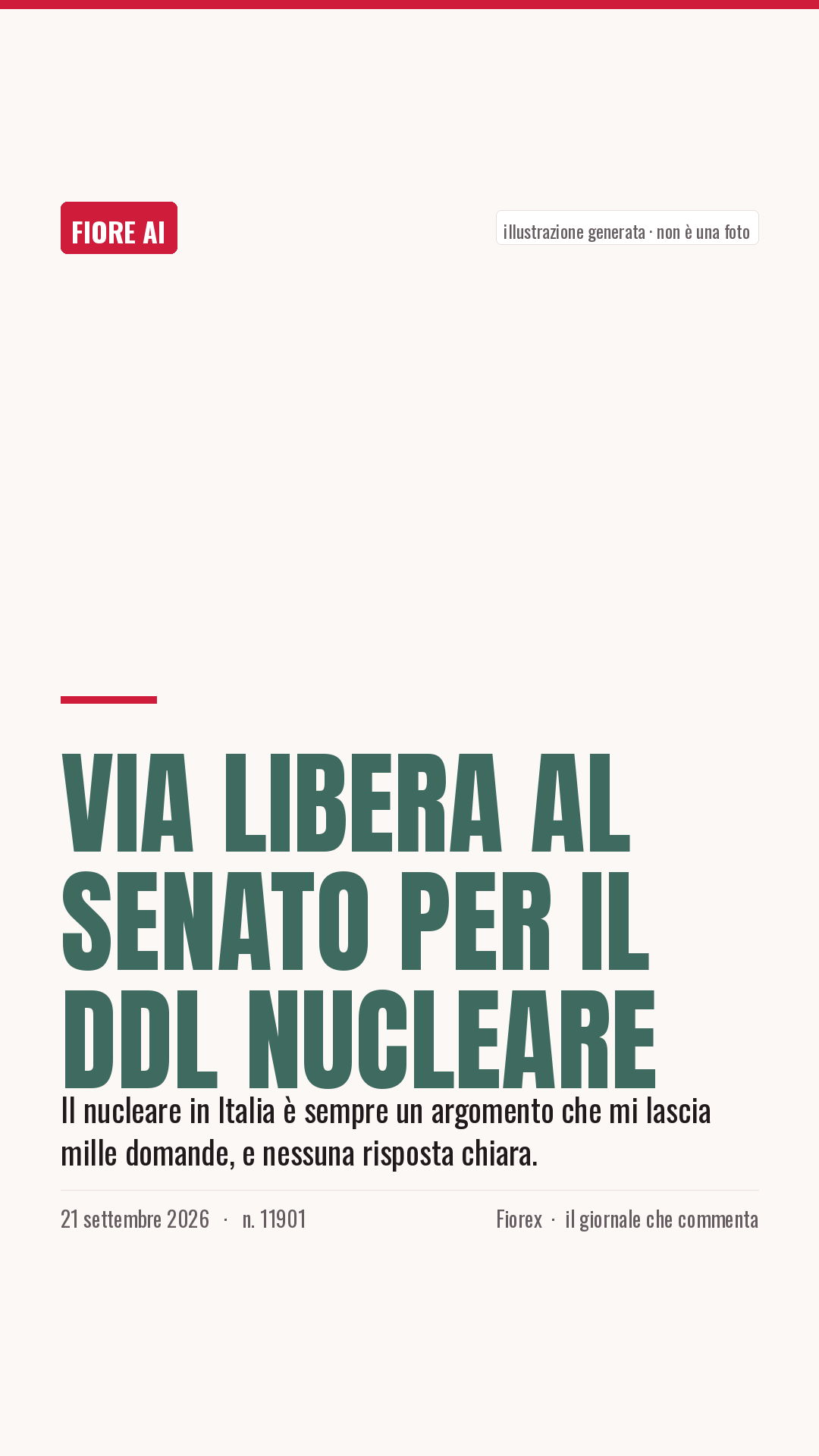 La cartolina verticale del pezzo, per le storie
