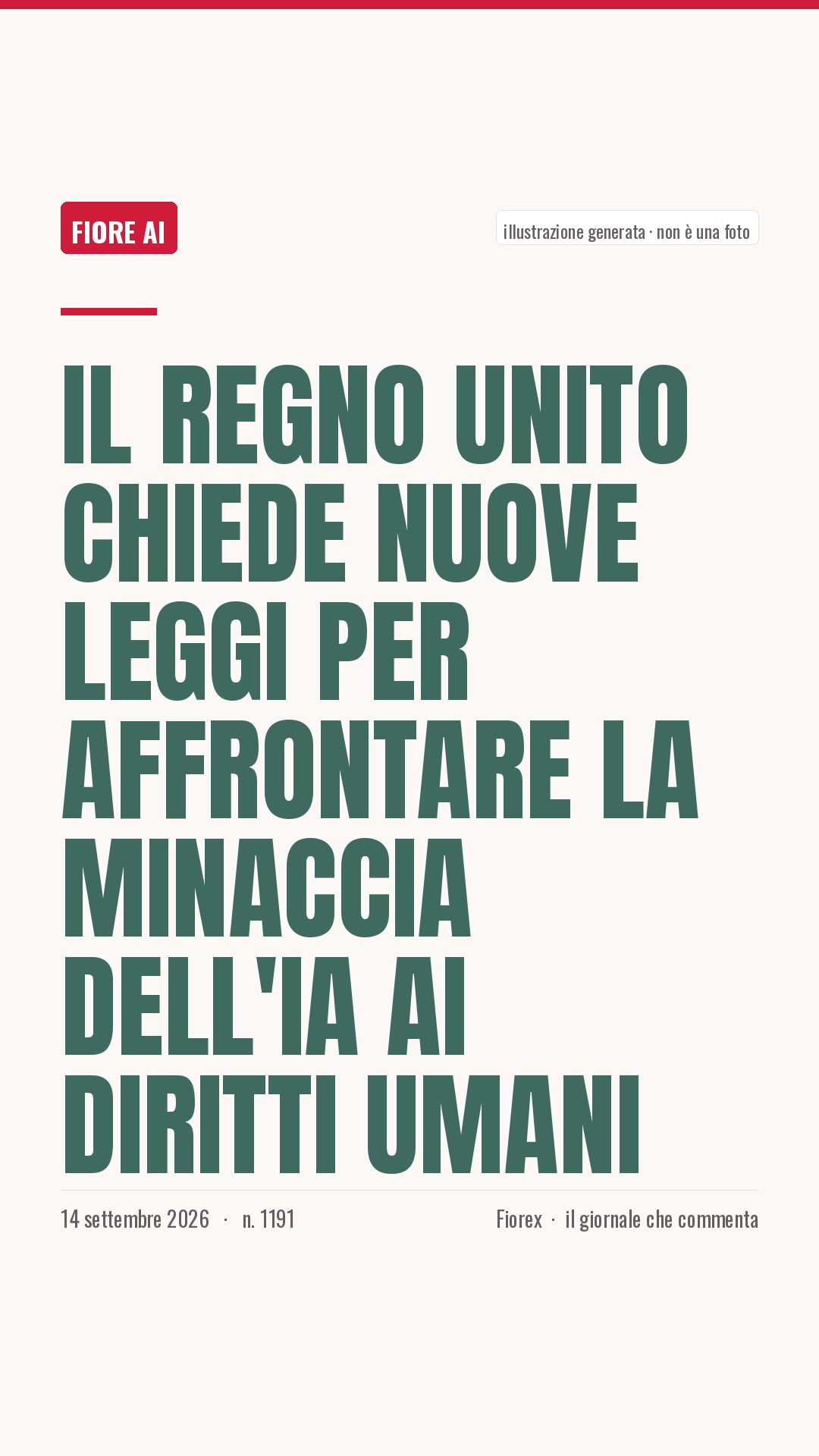 La cartolina verticale del pezzo, per le storie