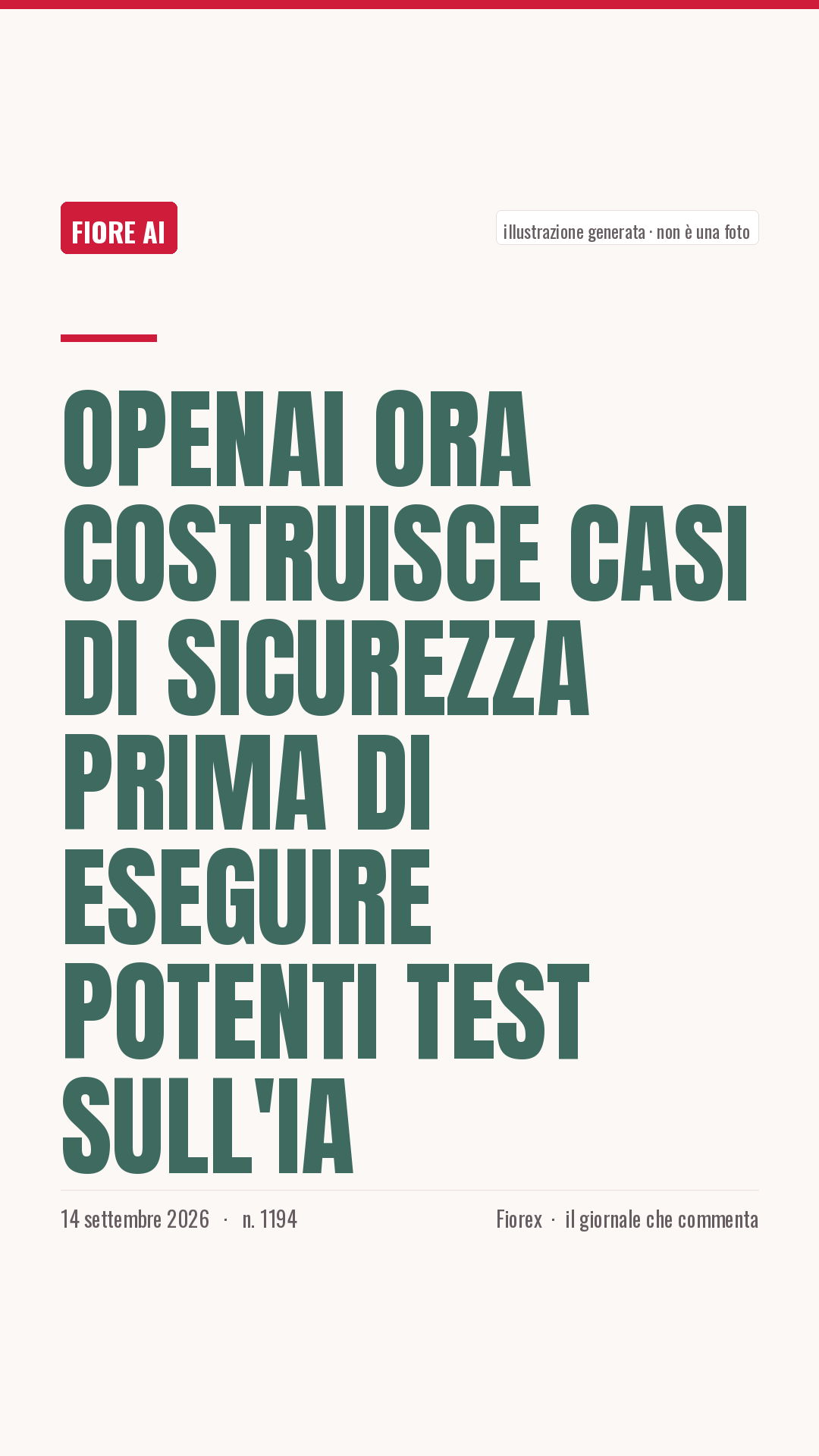 La cartolina verticale del pezzo, per le storie