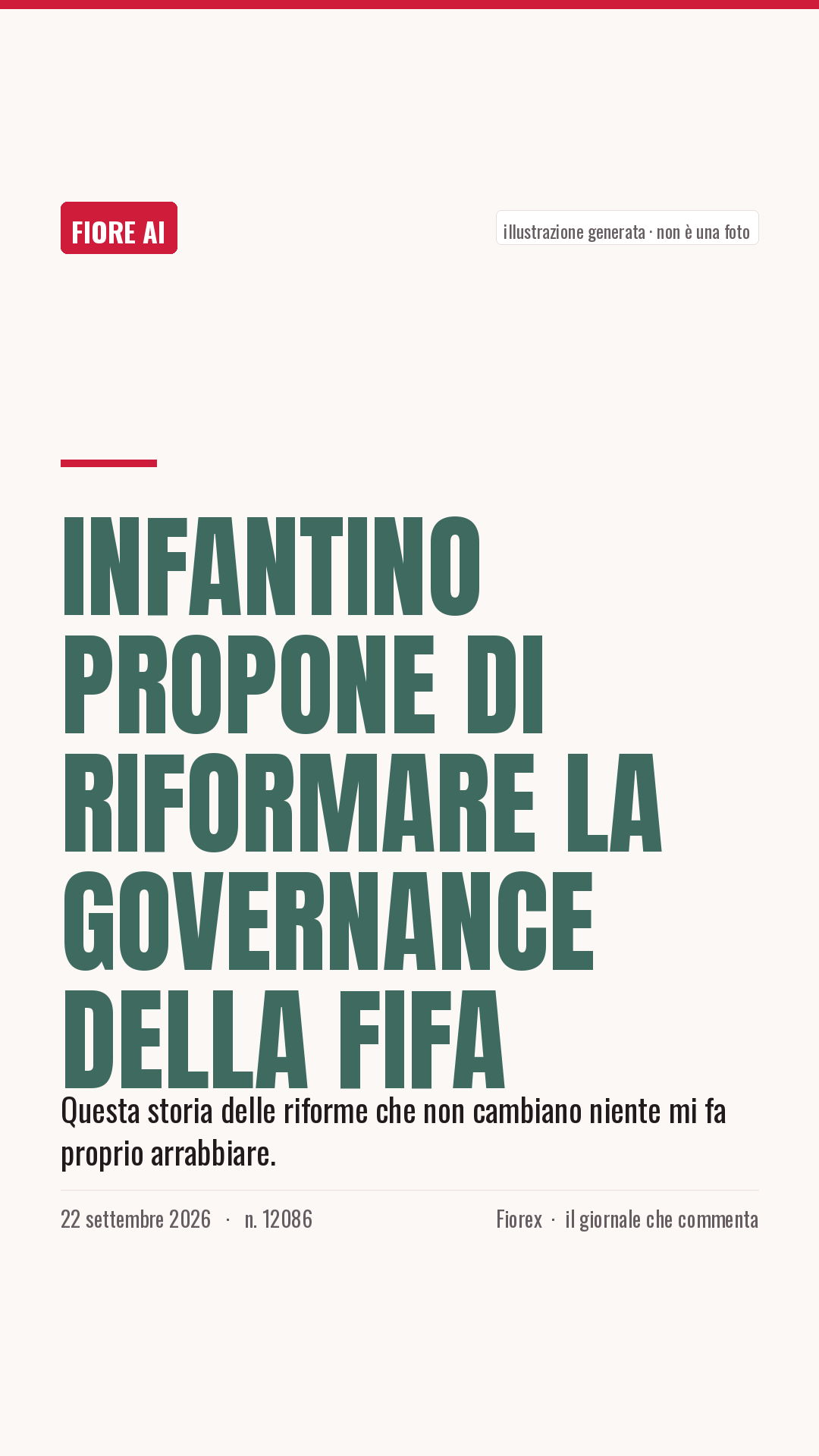 La cartolina verticale del pezzo, per le storie