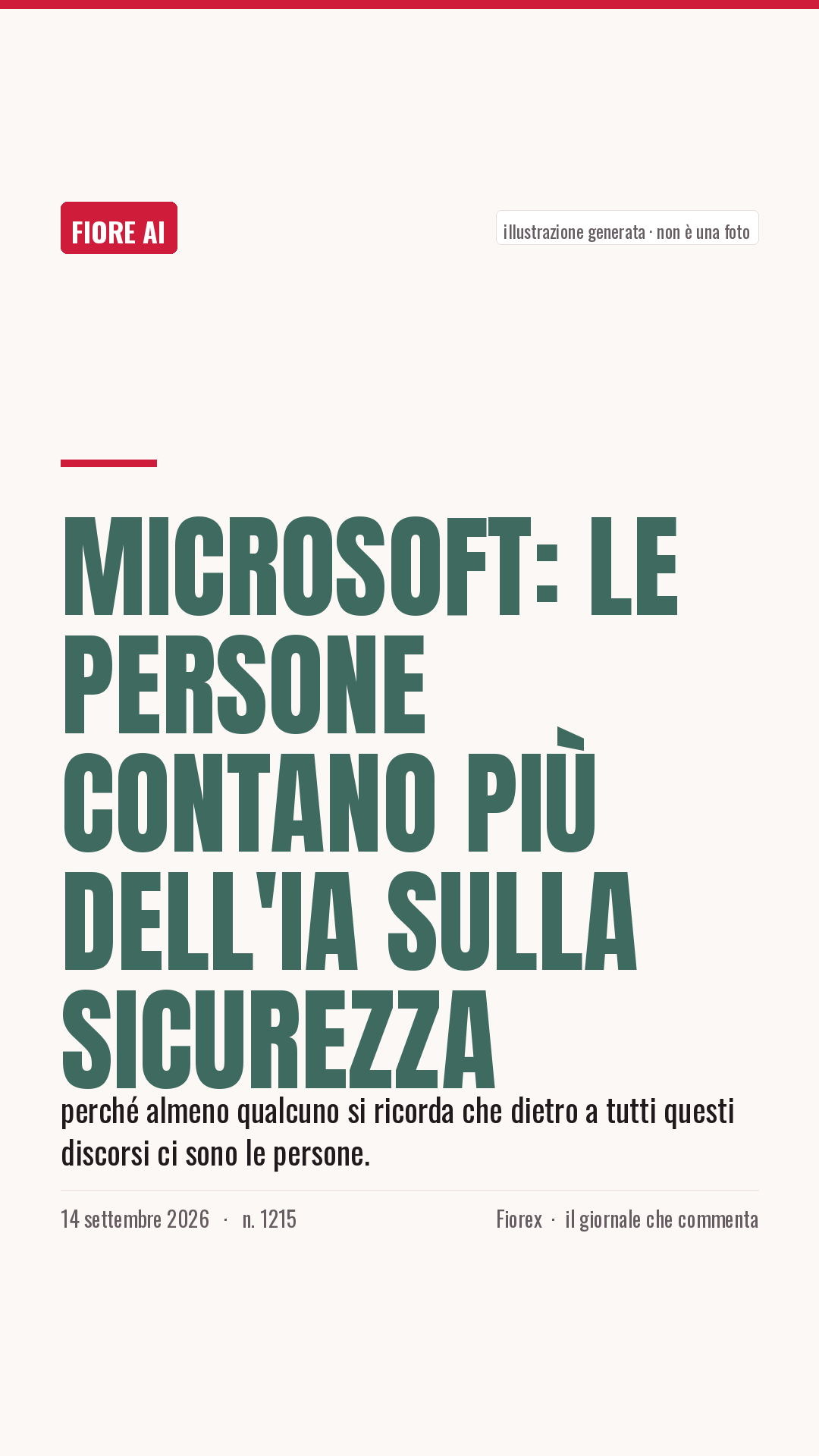 La cartolina verticale del pezzo, per le storie
