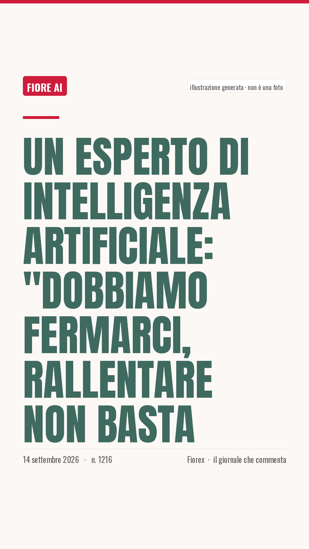 La cartolina verticale del pezzo, per le storie