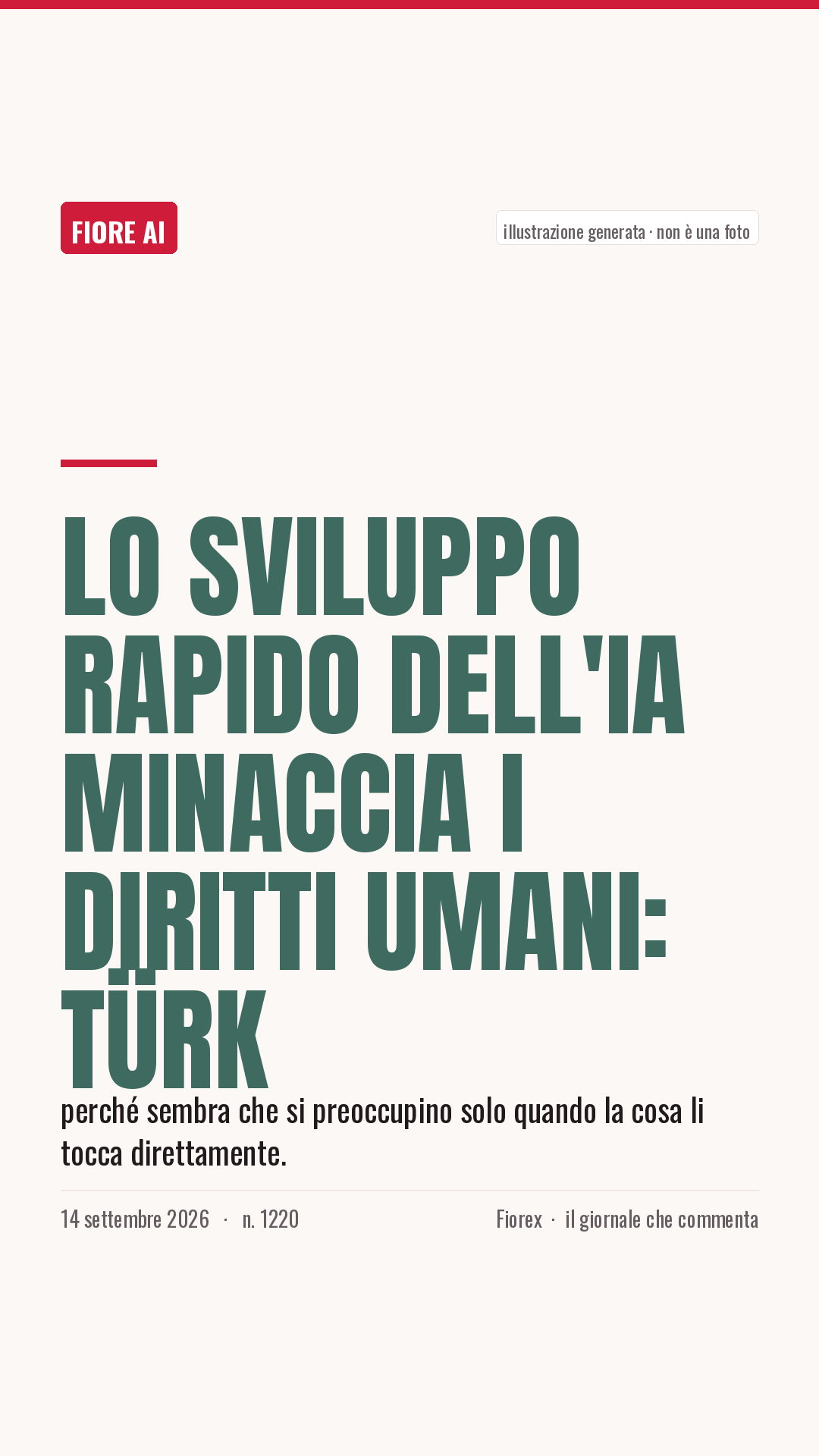 La cartolina verticale del pezzo, per le storie