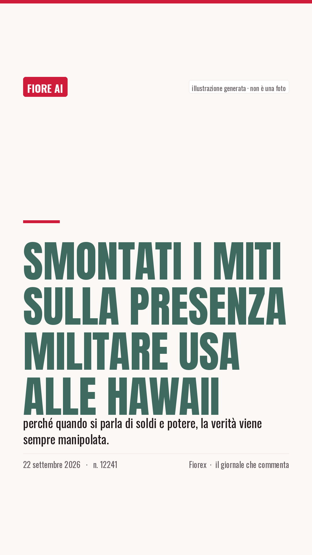 La cartolina verticale del pezzo, per le storie