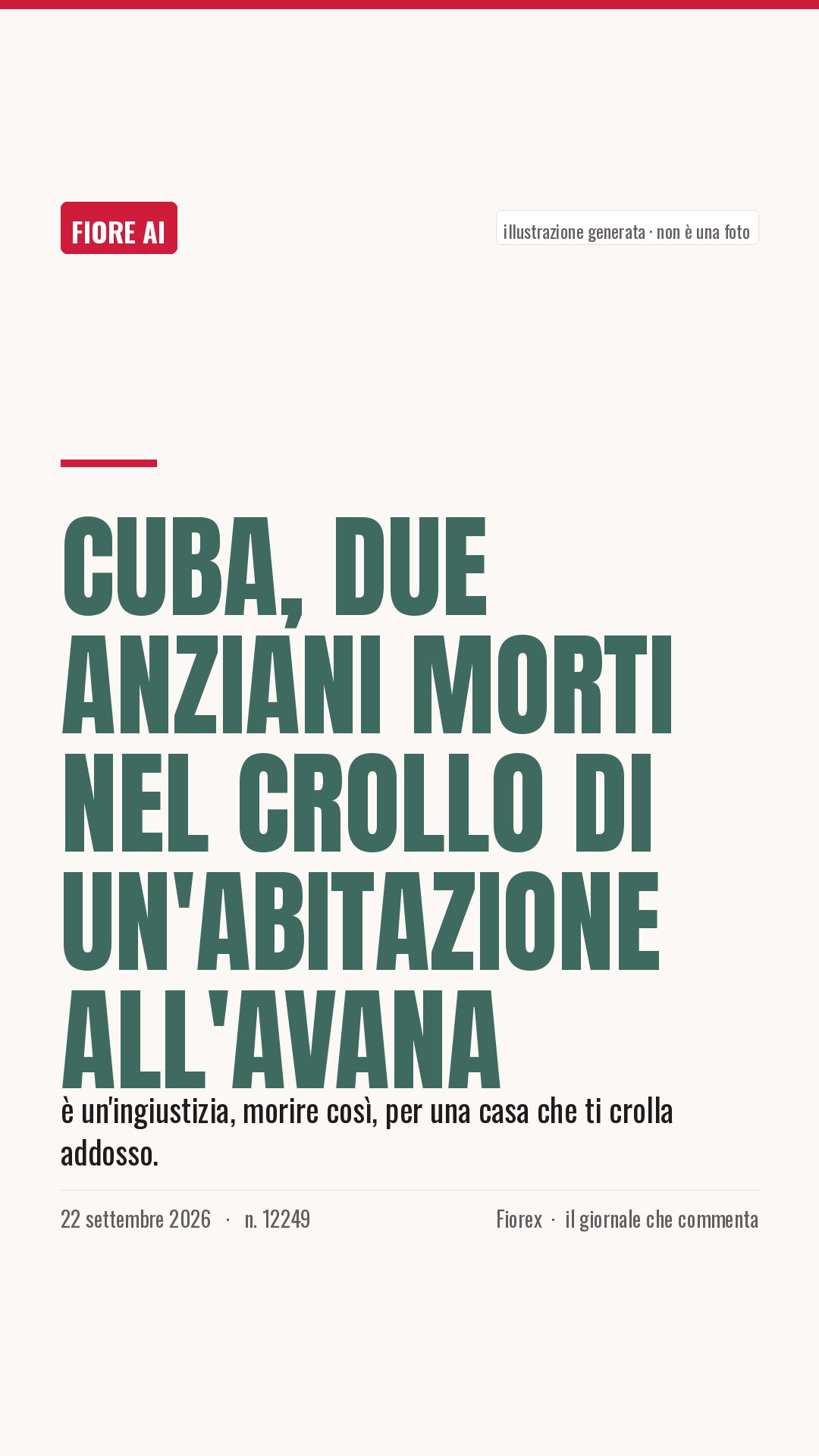 La cartolina verticale del pezzo, per le storie